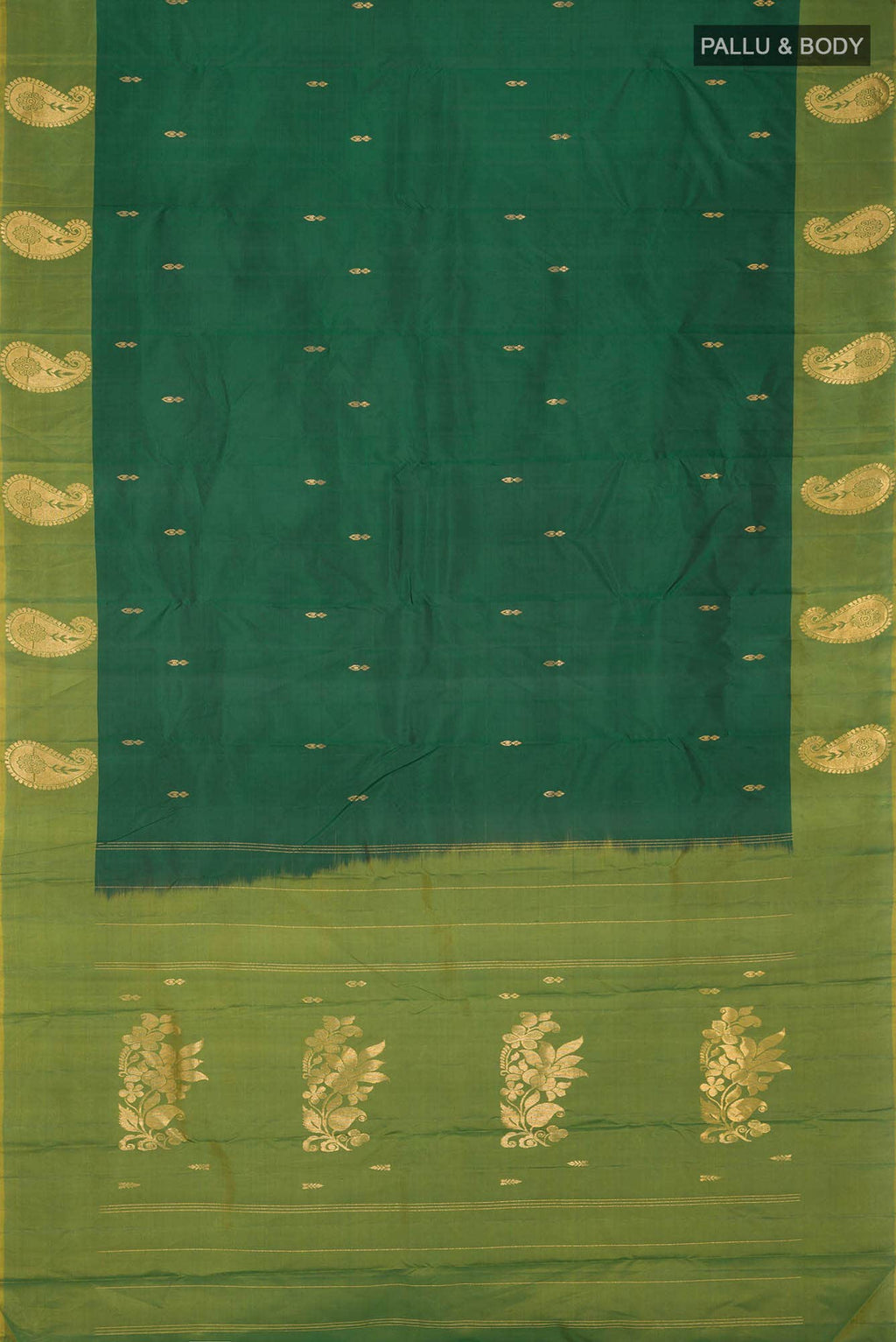 Green Kanchipuram Silk Saree