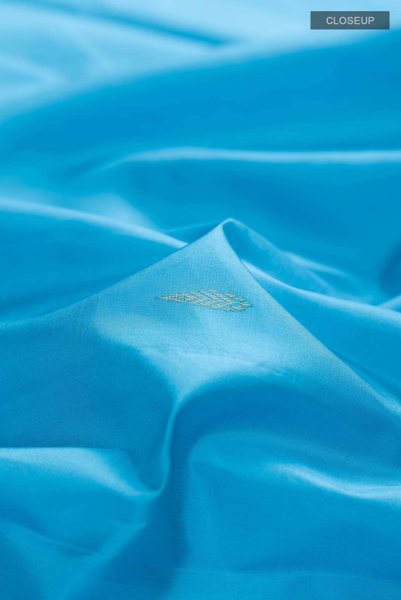 Blue Kanchipuram Silk Saree