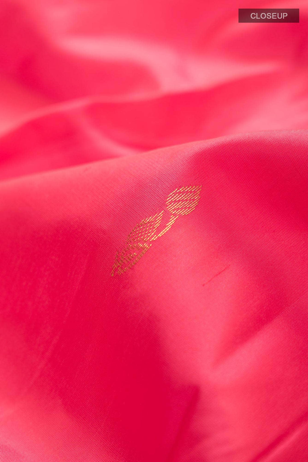 Pink with Red Dual Tone Kanchipuram Silk Saree