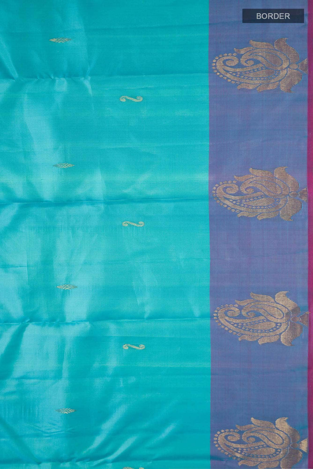 Blue Kanchipuram Silk Saree