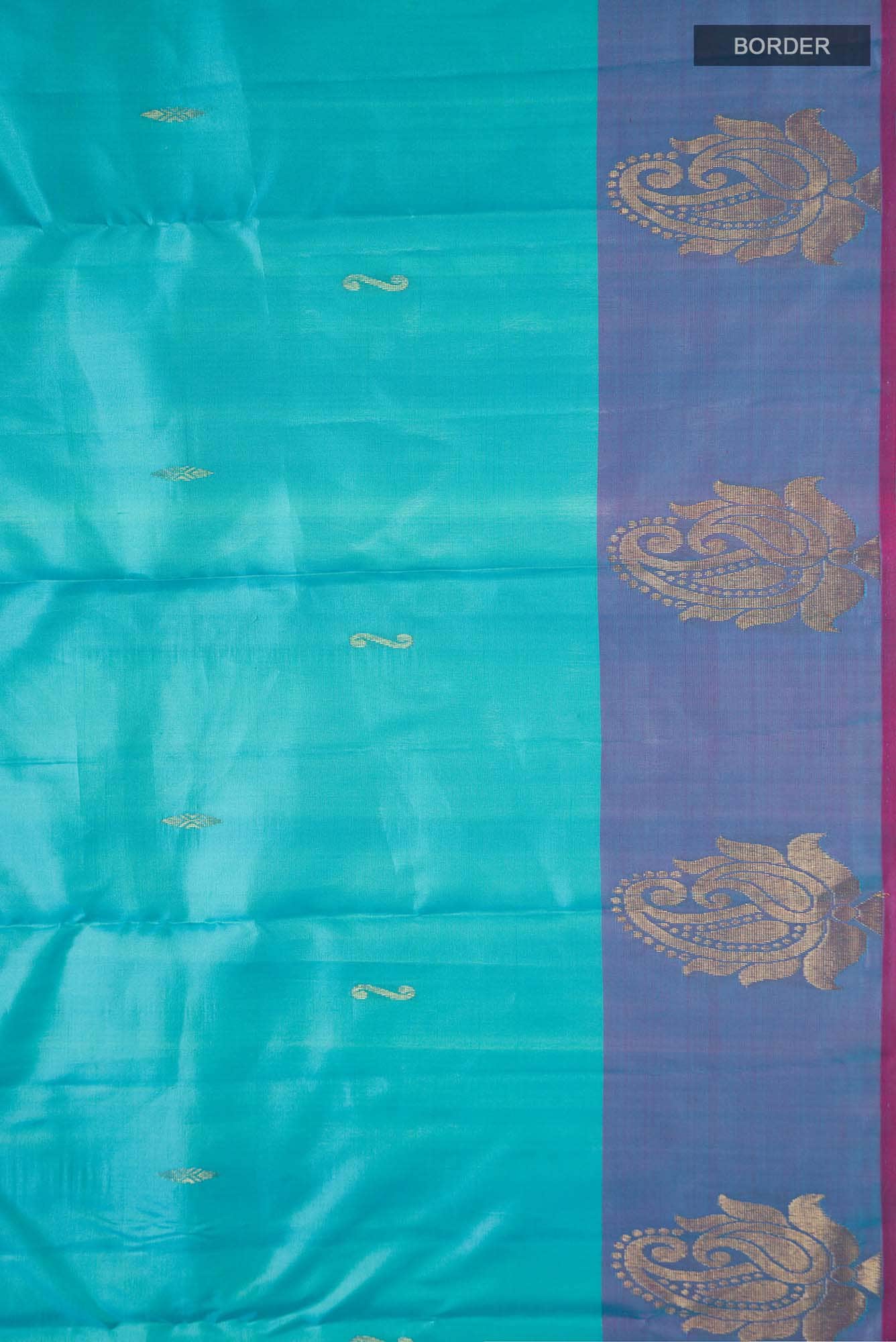 Blue Kanchipuram Silk Saree
