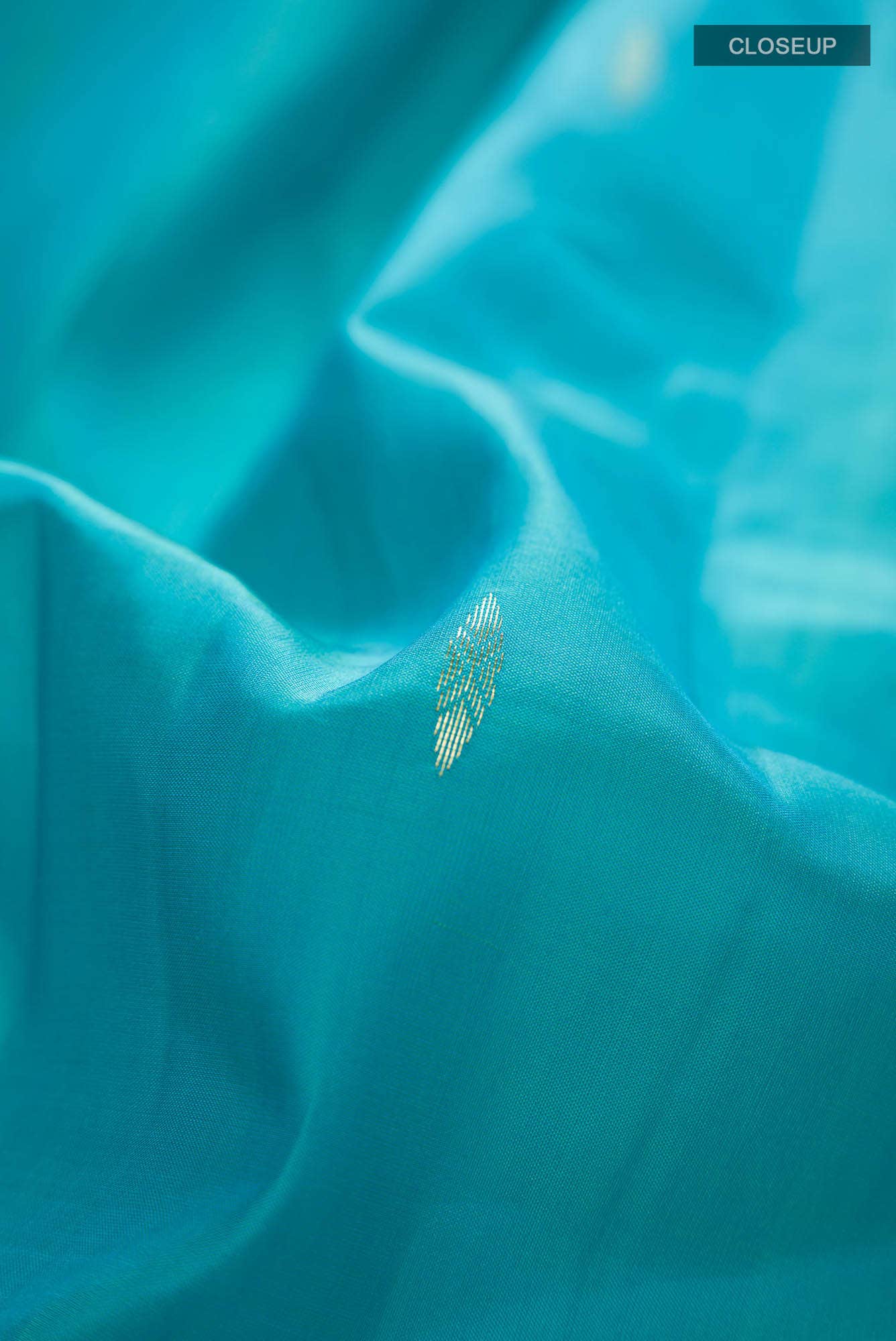 Blue Kanchipuram Silk Saree