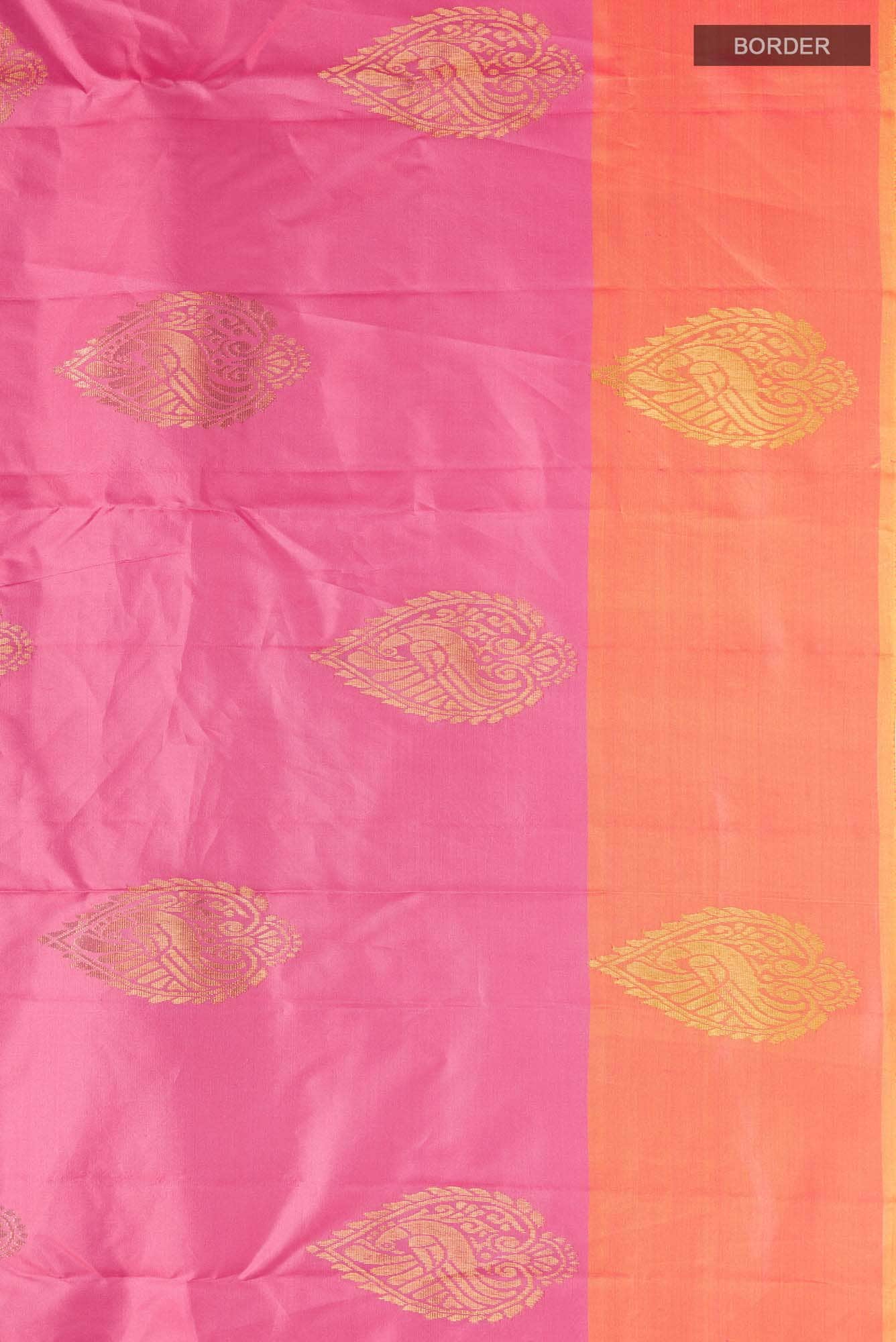 Pink Kanchipuram Silk Saree