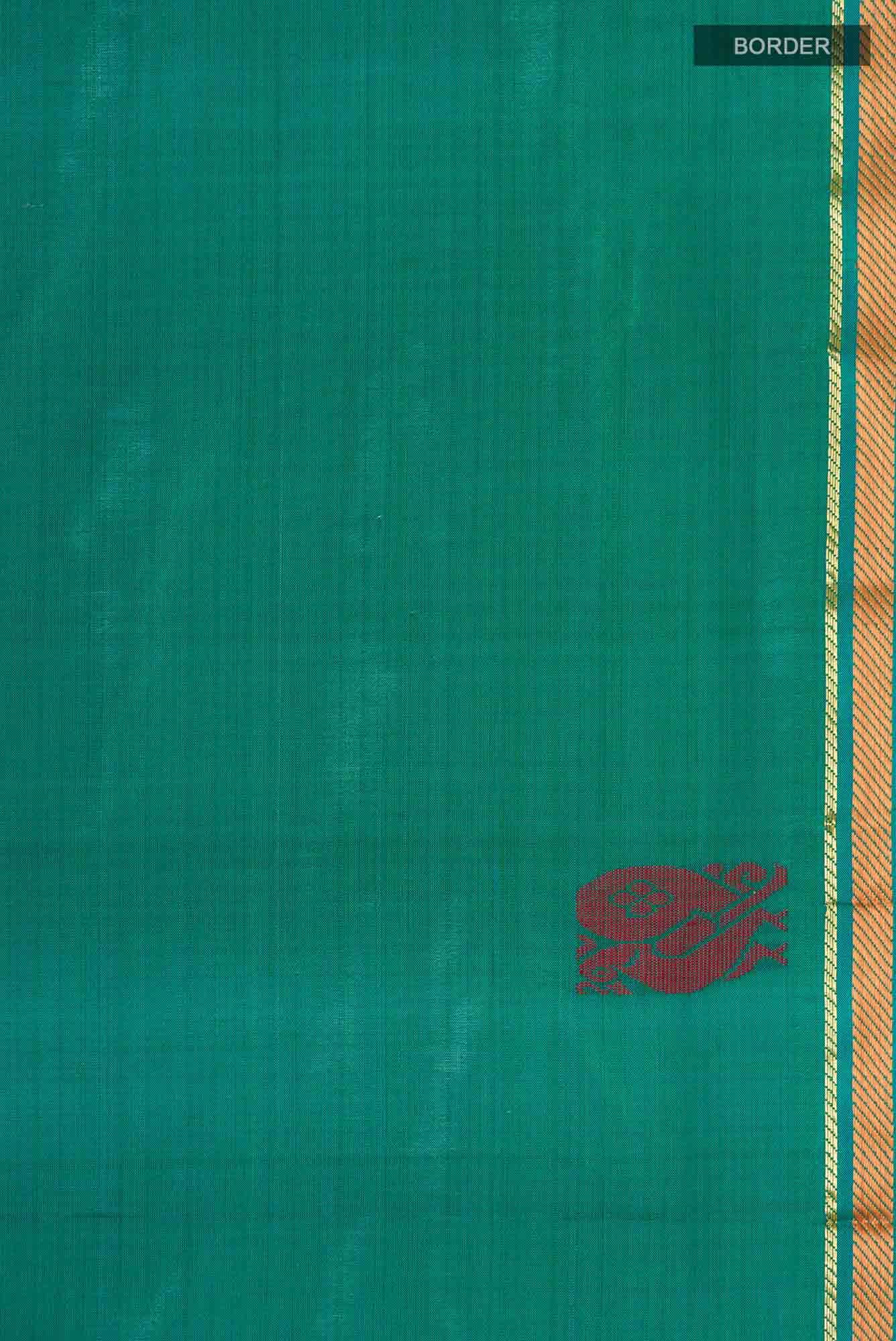 Green Kanchipuram Silk Saree