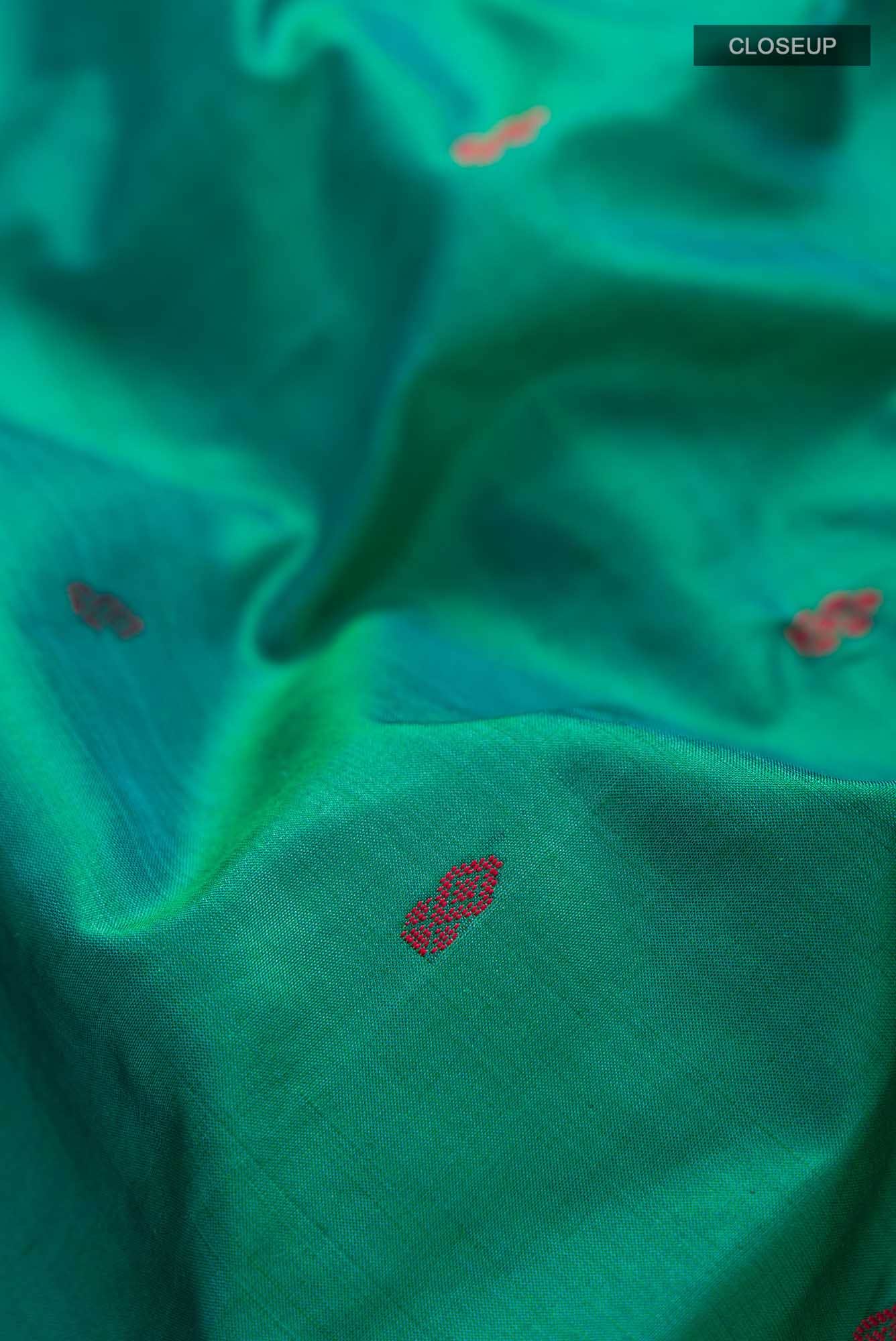 Green Kanchipuram Silk Saree