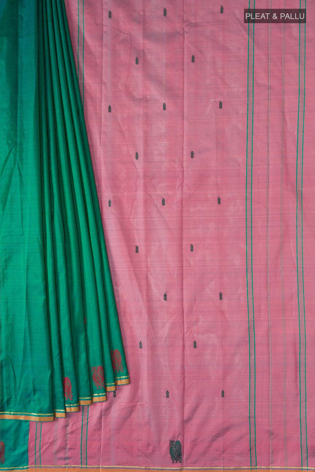 Green Kanchipuram Silk Saree