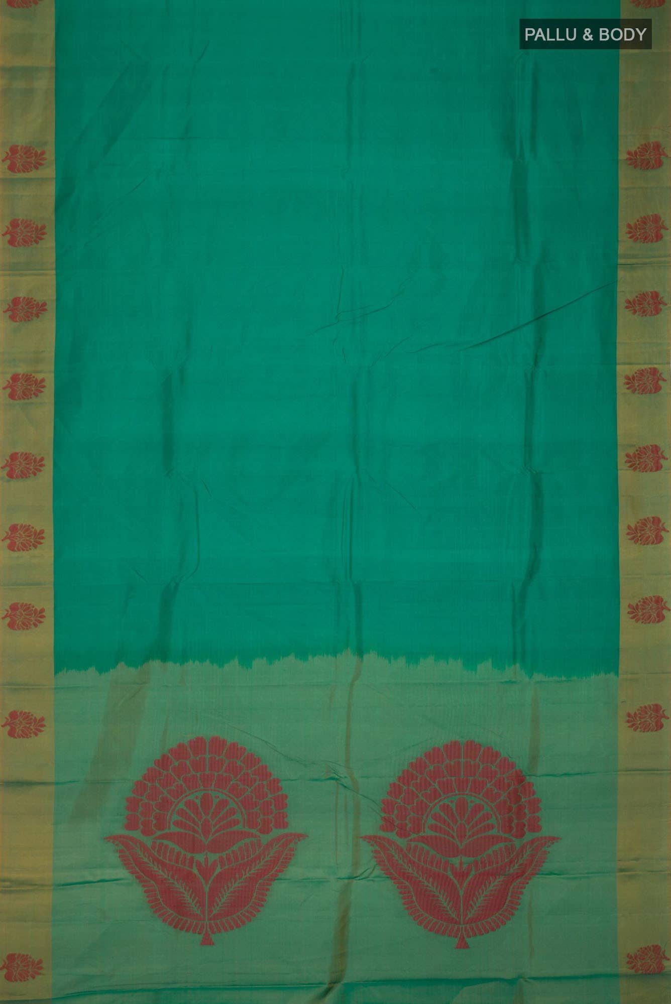 Green Kanchipuram Silk Saree