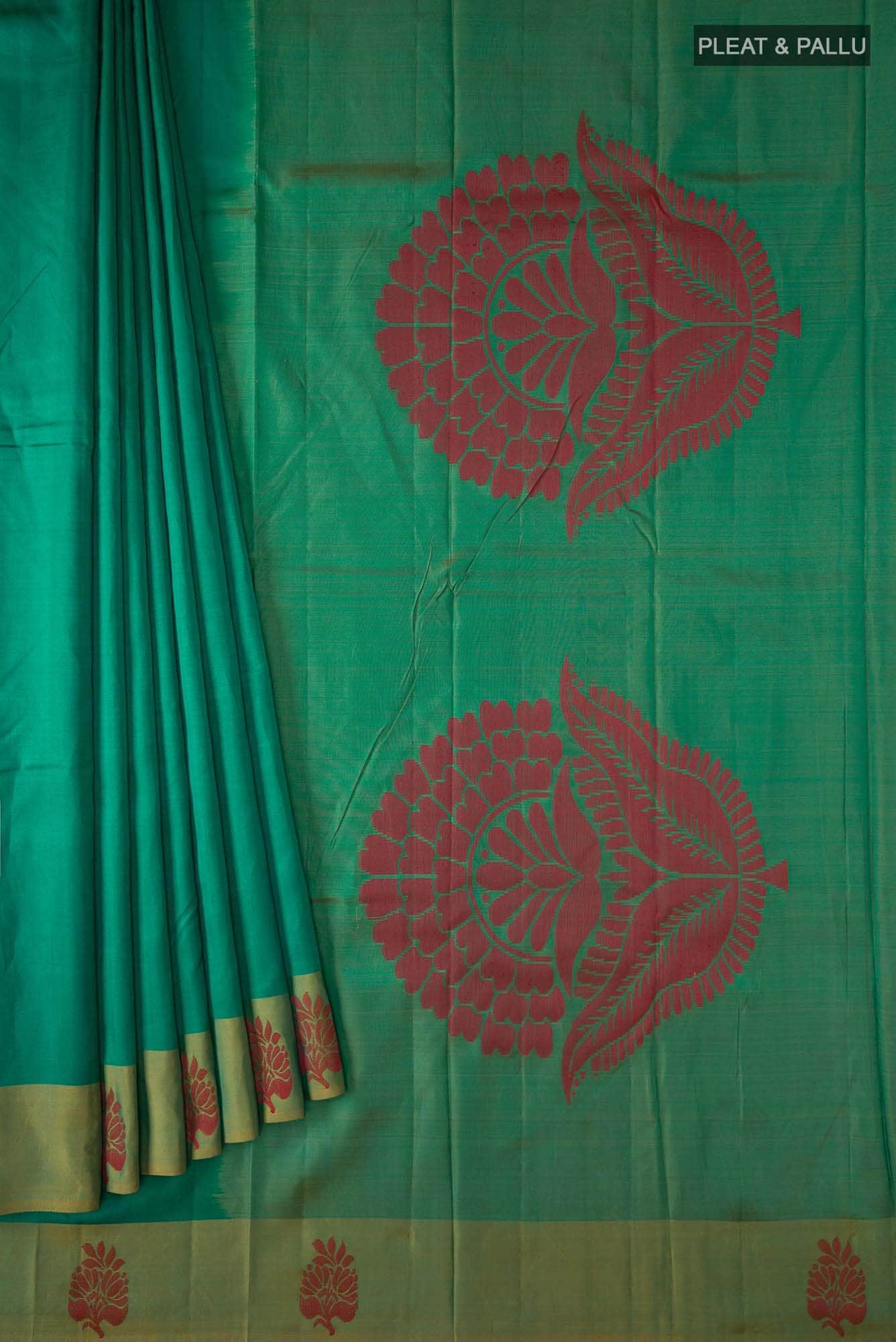 Green Kanchipuram Silk Saree