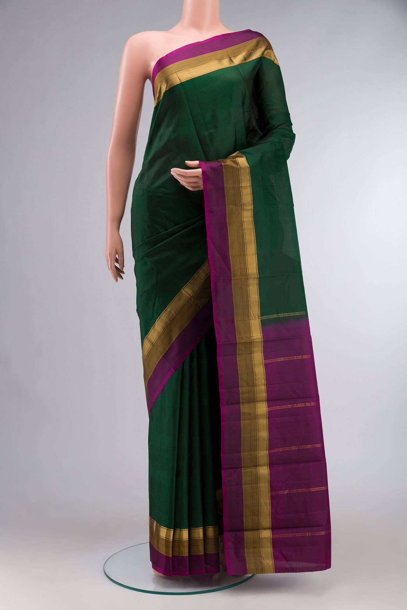 Green Kanchipuram Silk Saree