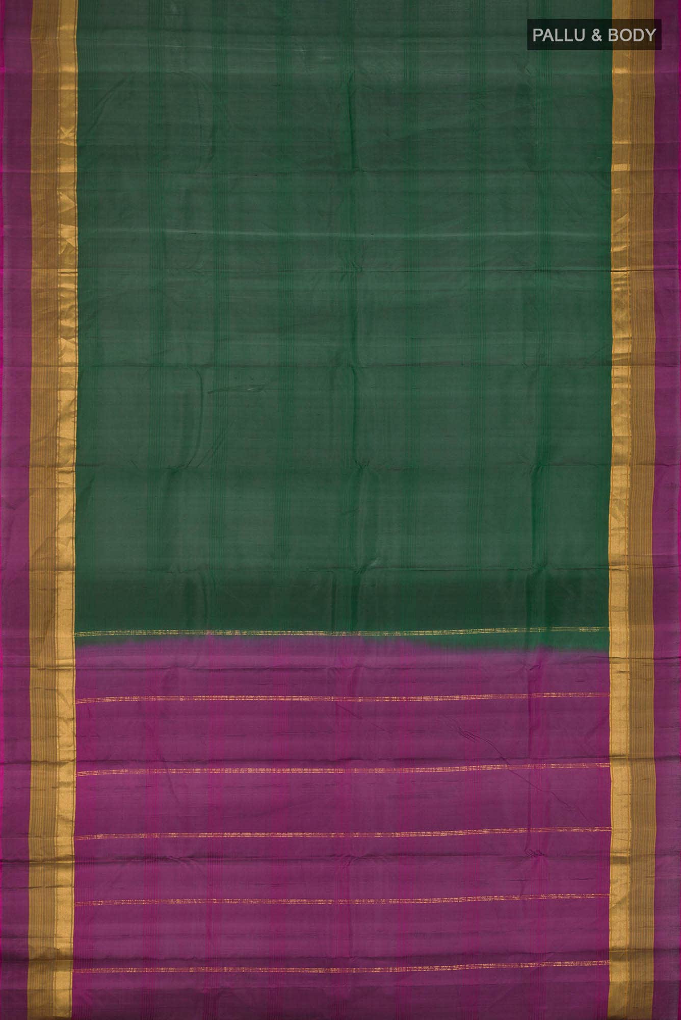 Green Kanchipuram Silk Saree