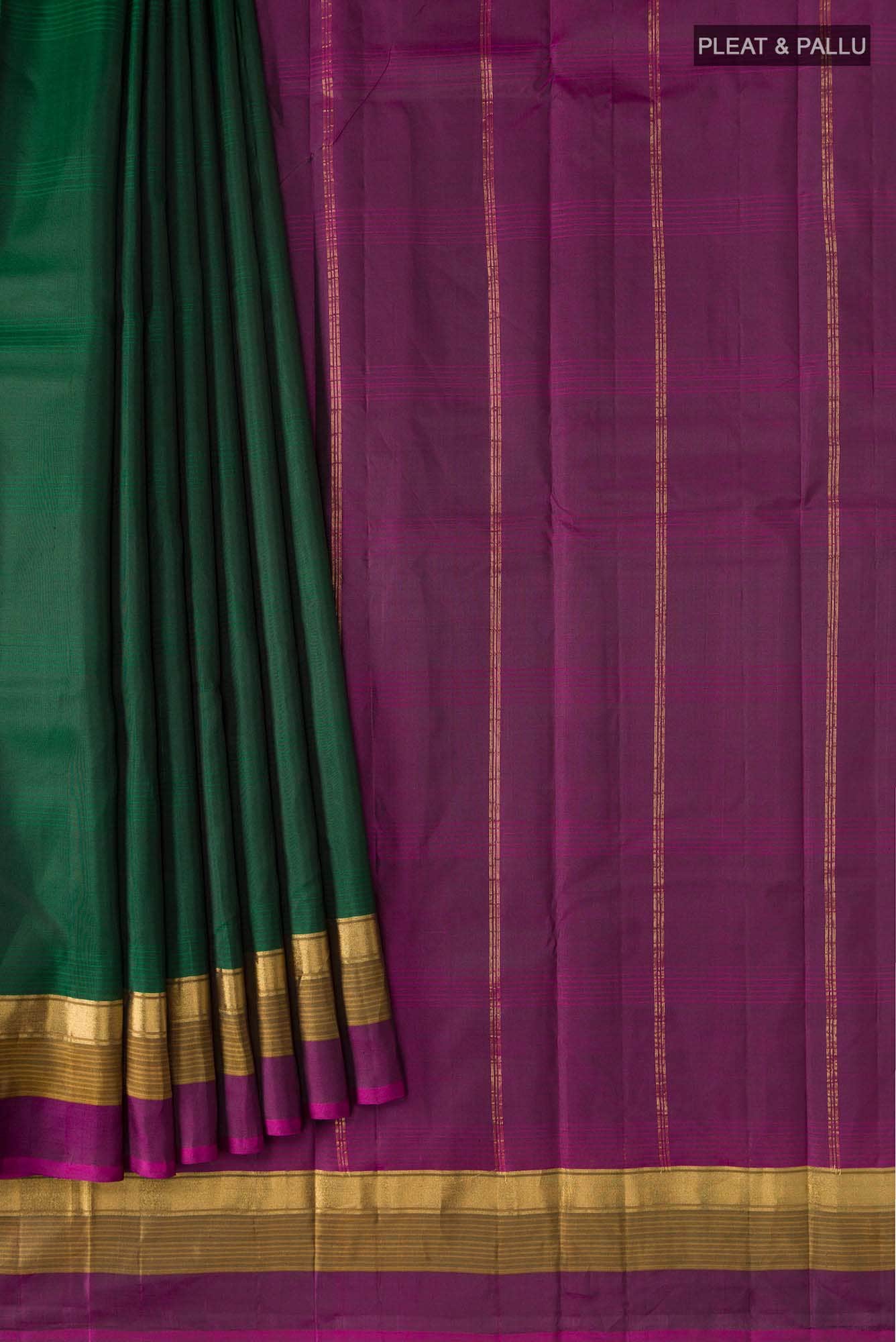 Green Kanchipuram Silk Saree