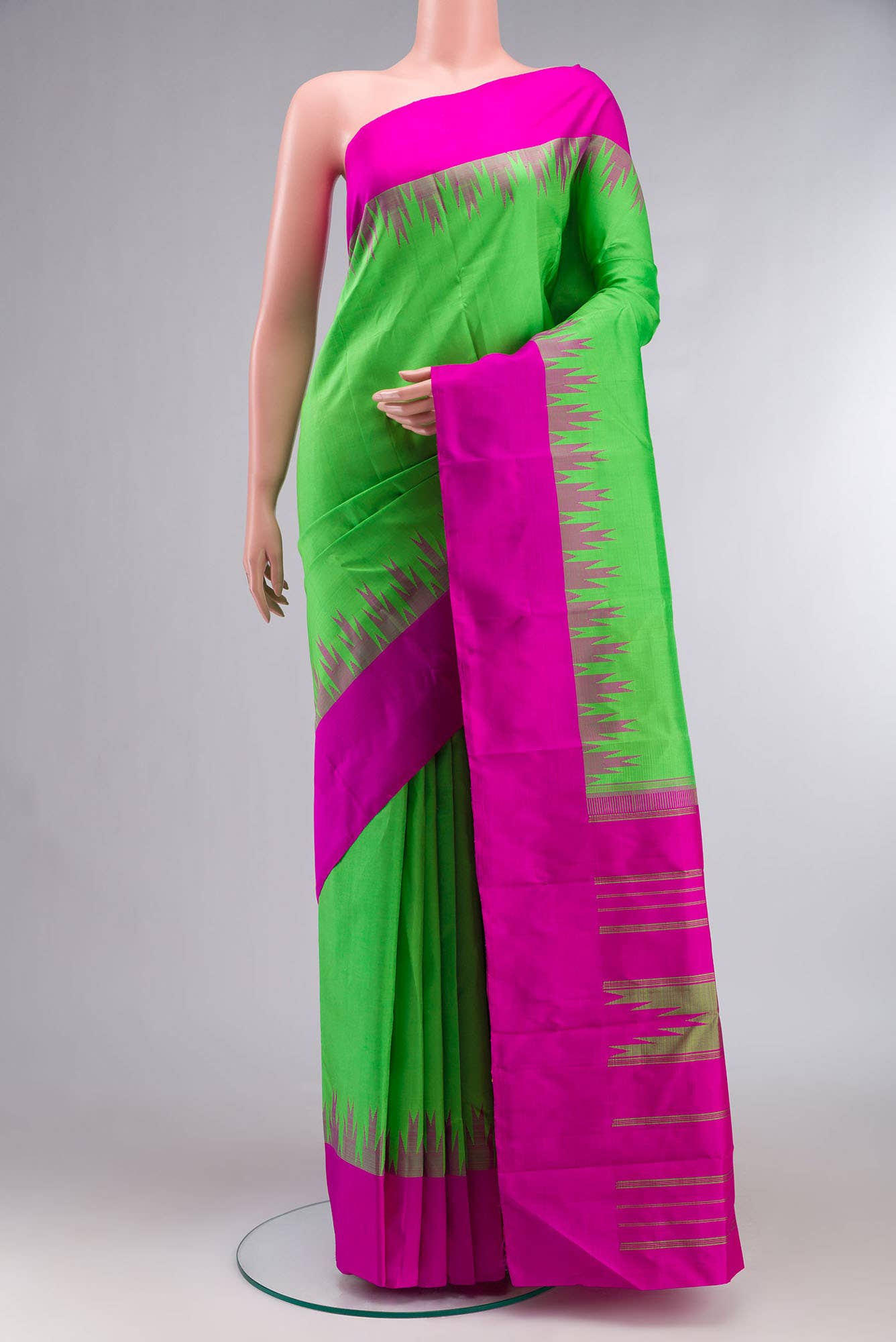 Green Kanchipuram Silk Saree