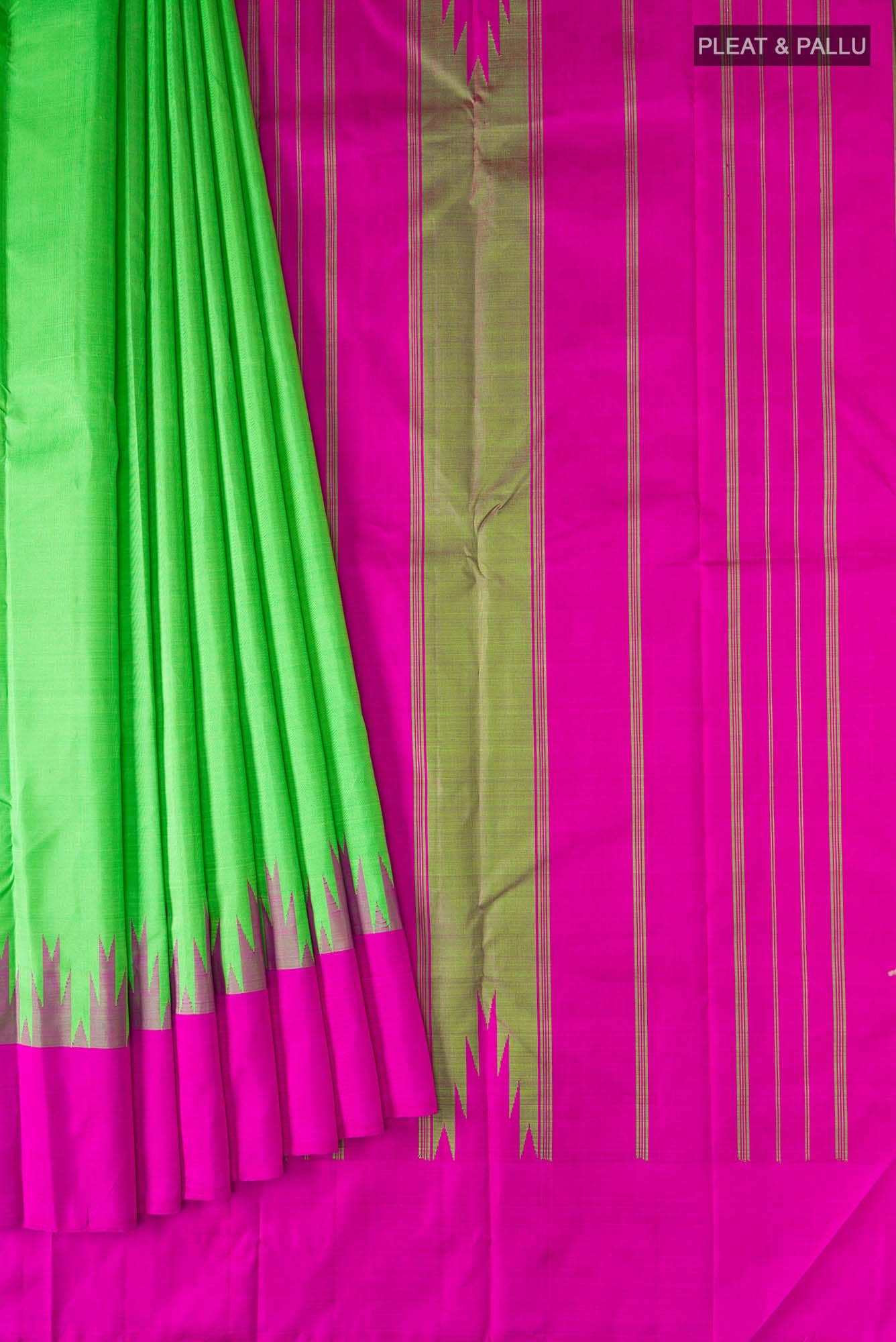Green Kanchipuram Silk Saree