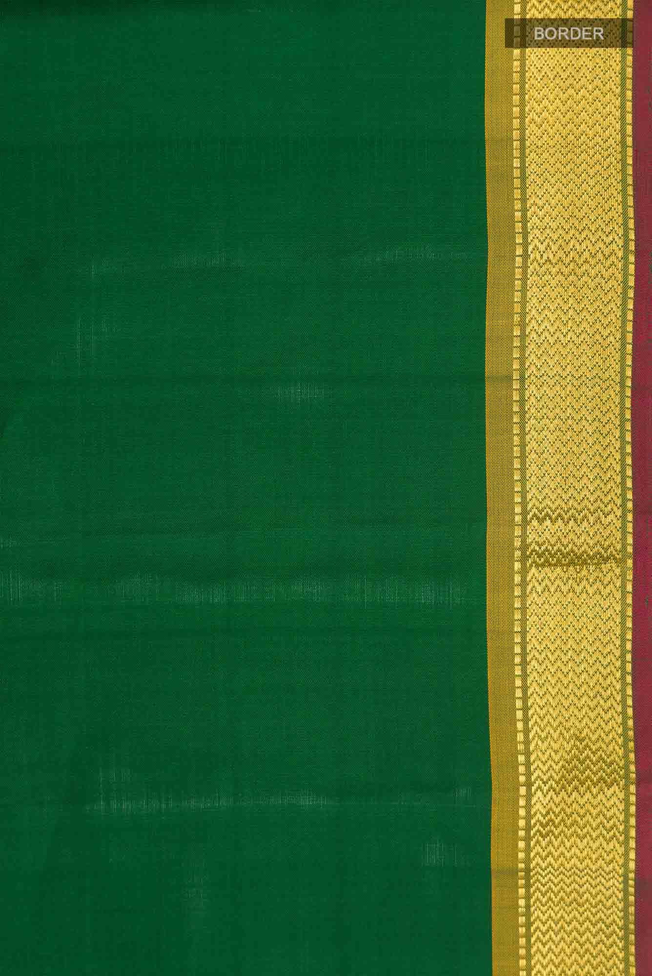 Green Kanchipuram Silk Saree