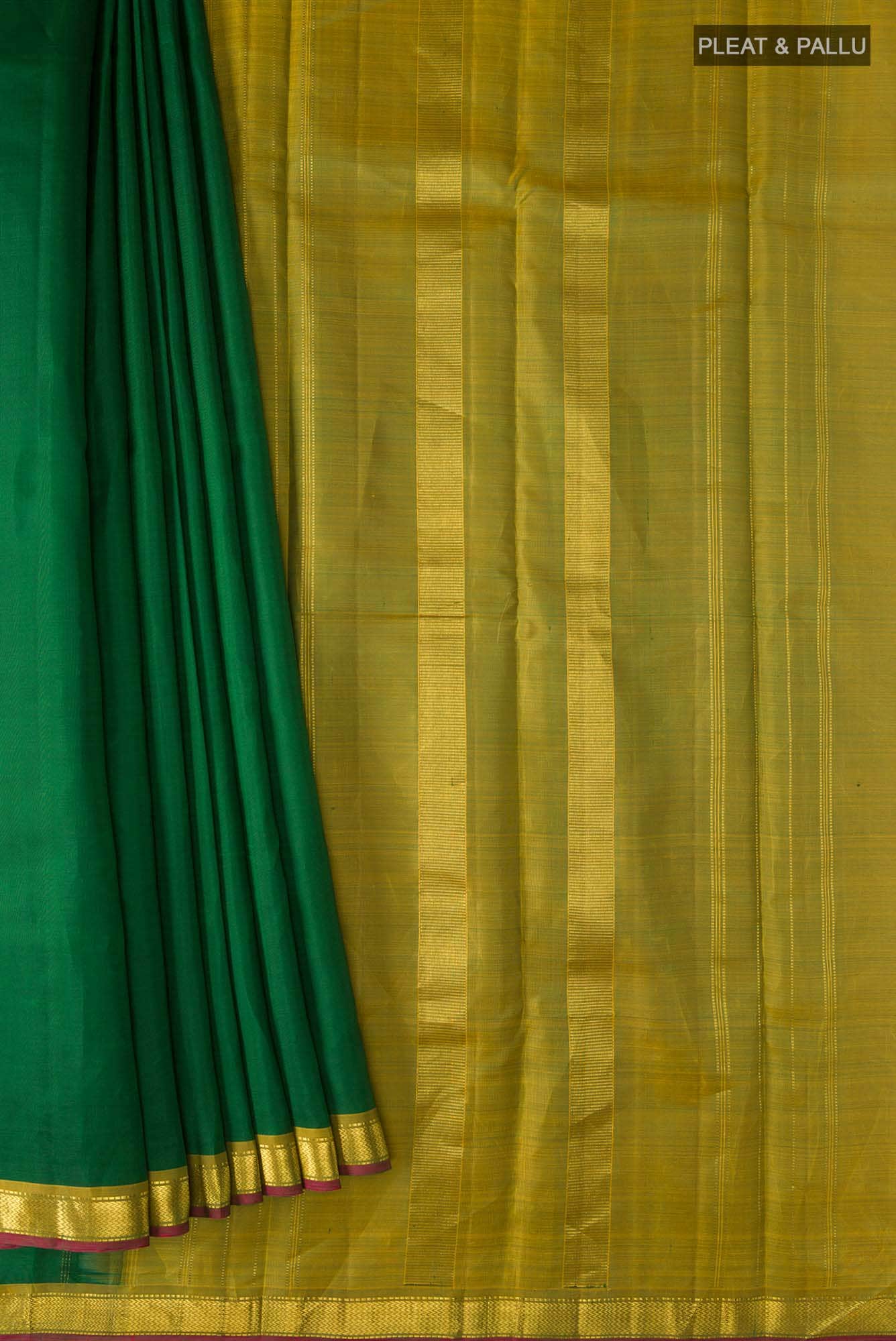 Green Kanchipuram Silk Saree