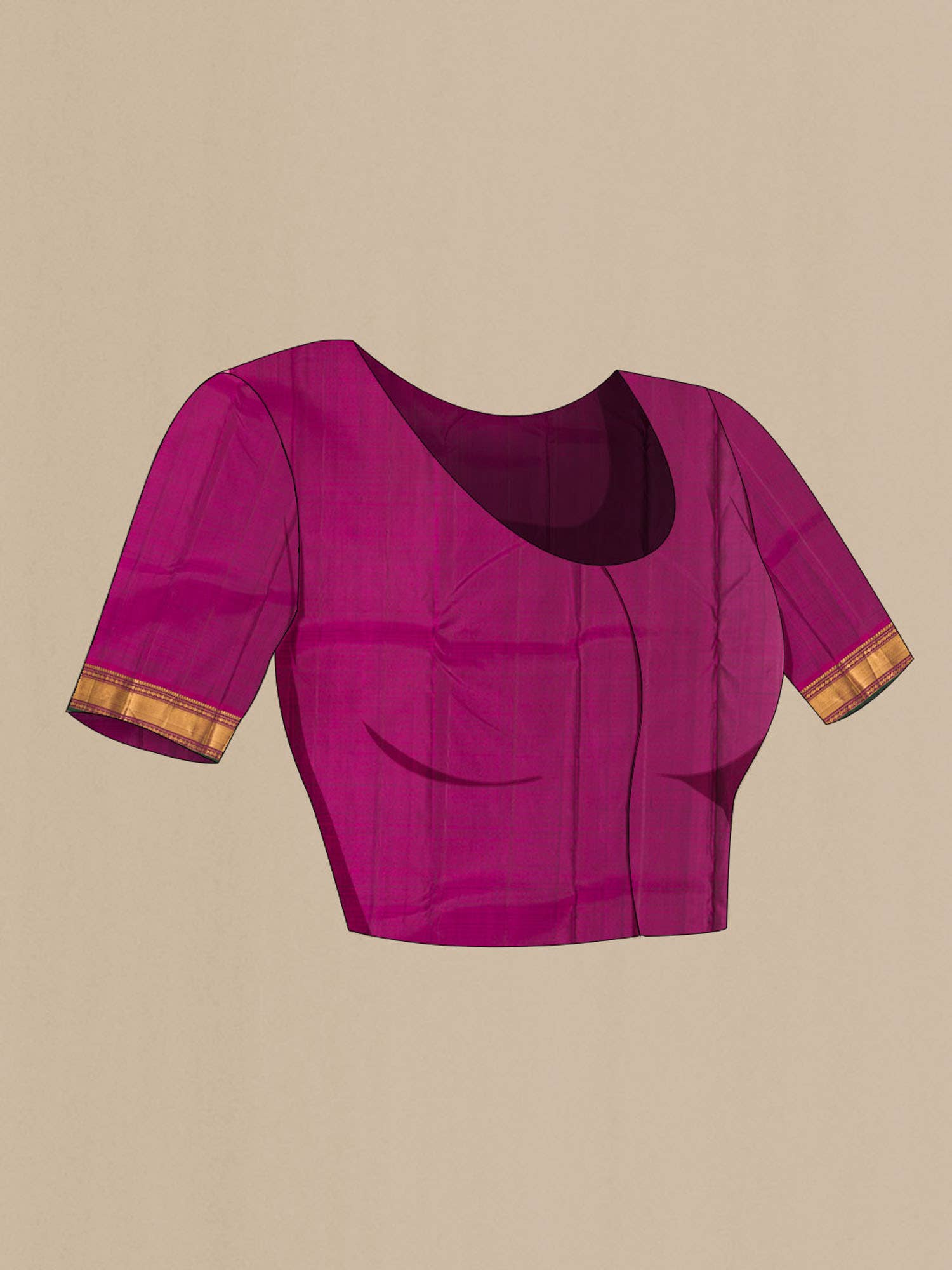 Black Kanchipuram Silk Saree