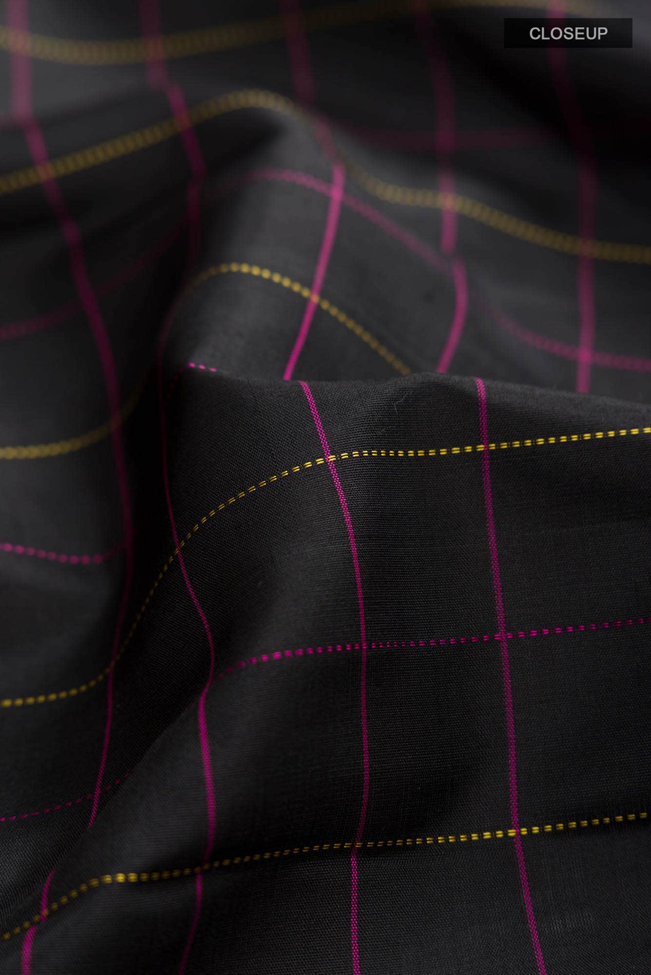 Black Kanchipuram Silk Saree