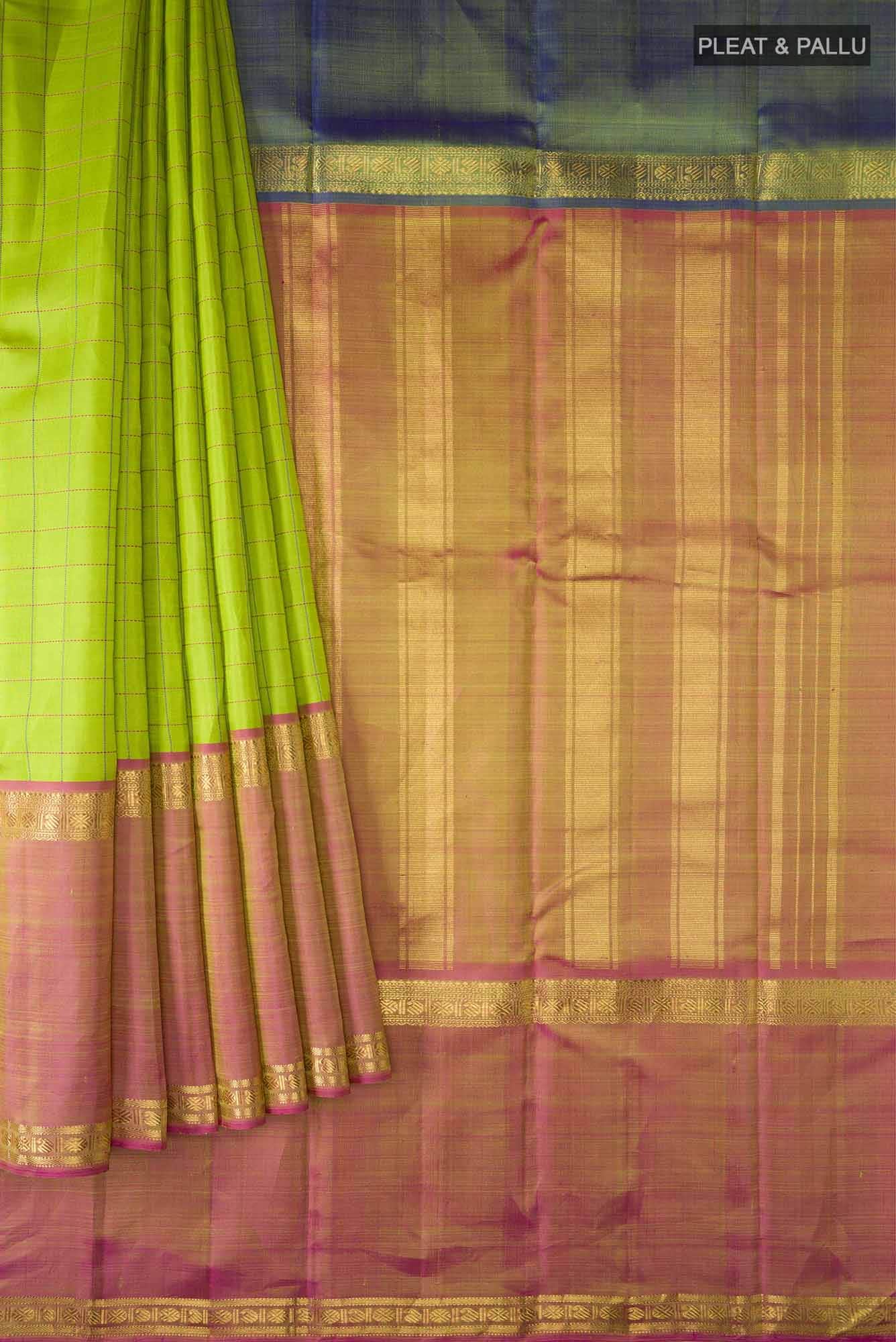 Green Kanchipuram Silk Saree