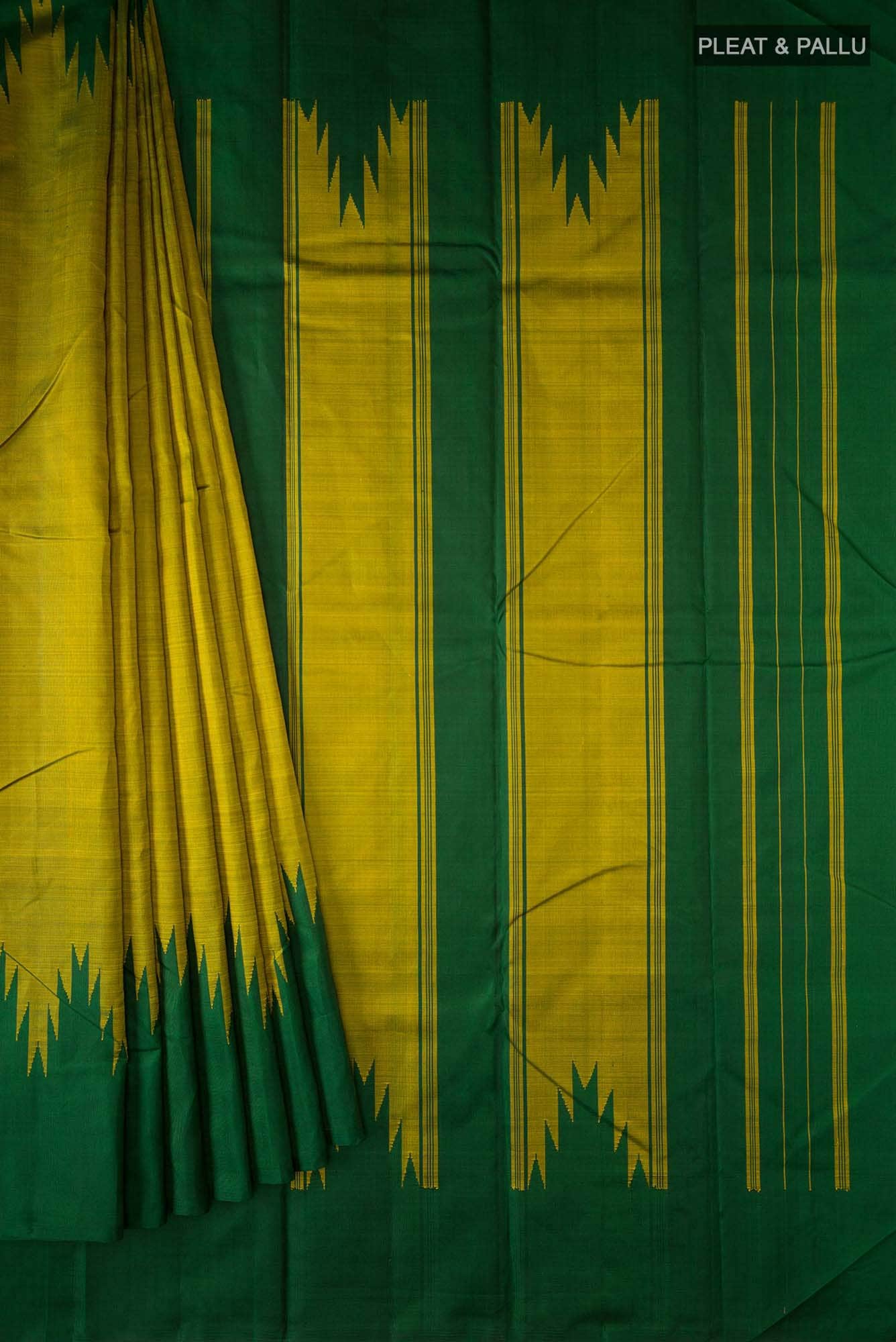 Green Kanchipuram Silk Saree