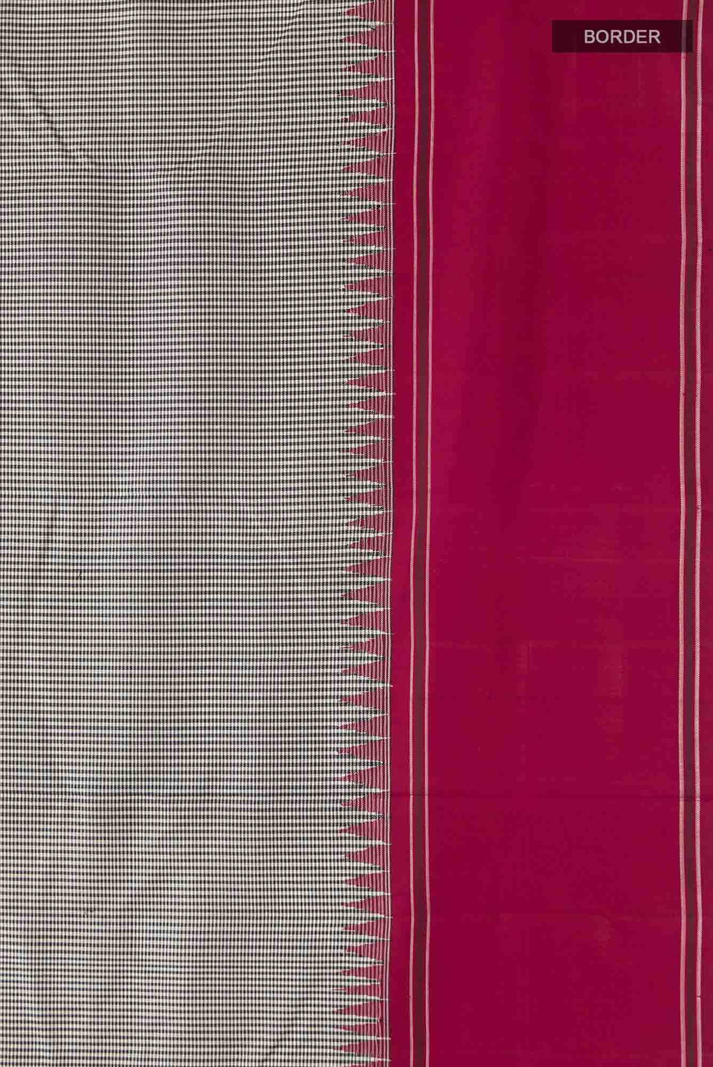 Black Kanchipuram Silk Saree