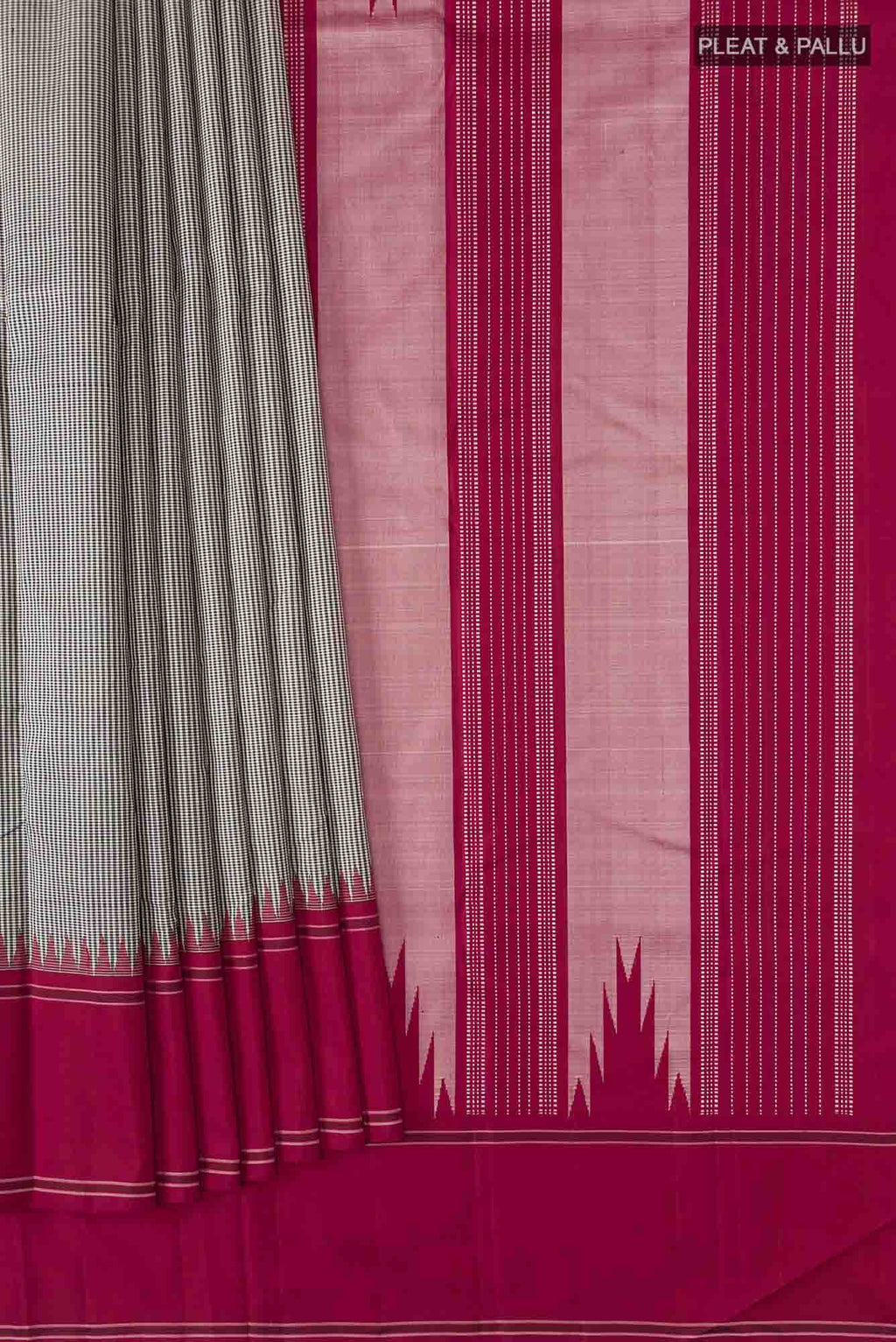 Black Kanchipuram Silk Saree