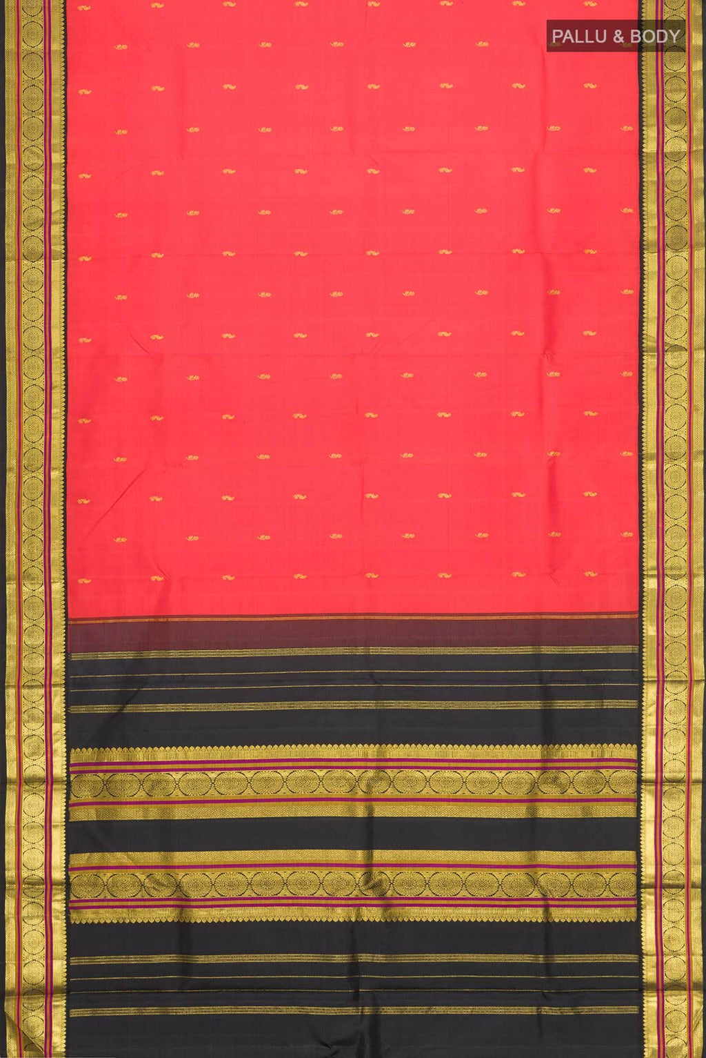 Red Kanchipuram Silk Saree