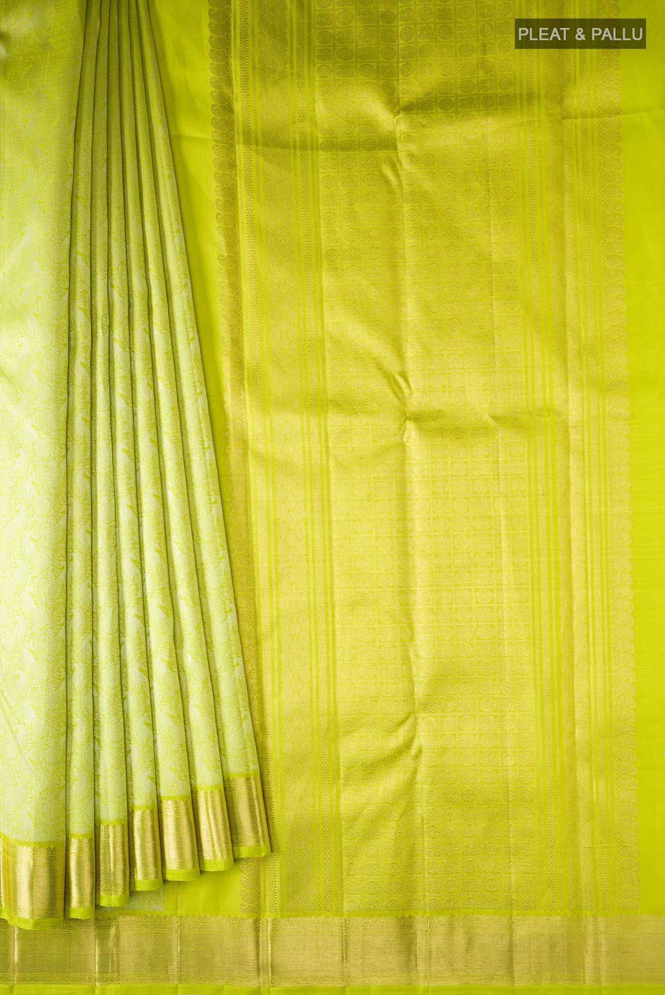 Green Kanchipuram Silk Saree