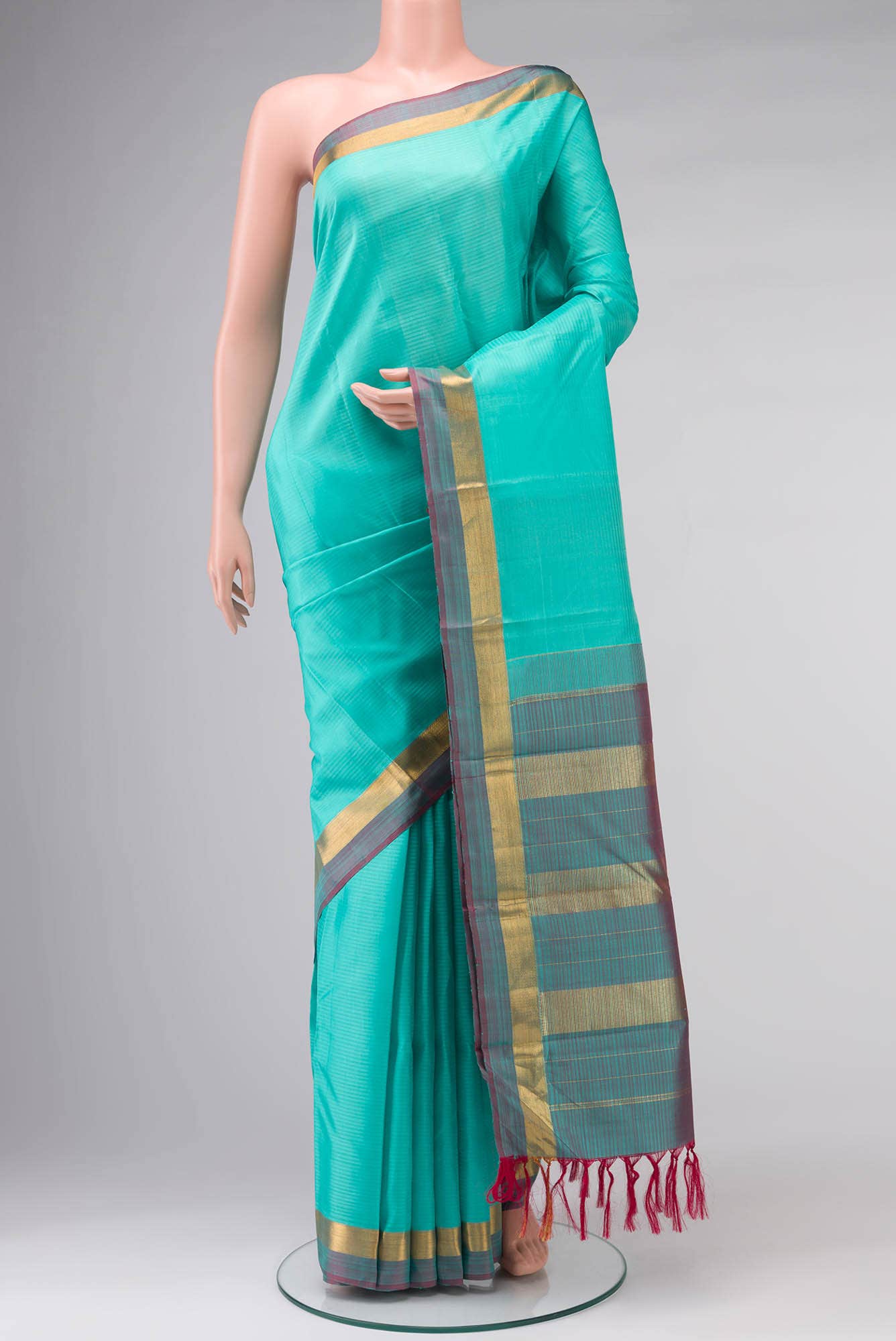 Green Kanchipuram Silk Saree