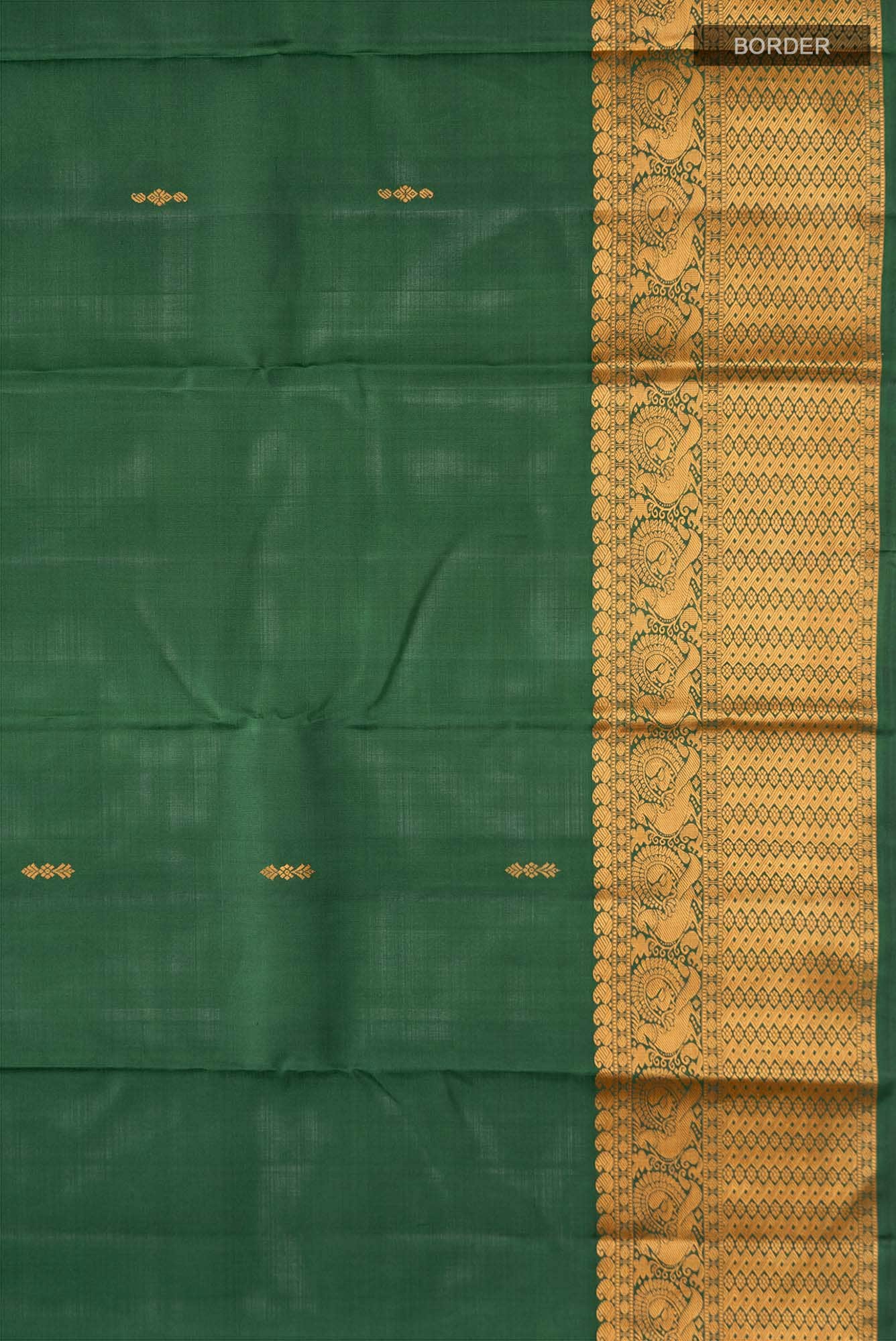 Green Kanchipuram Silk Saree