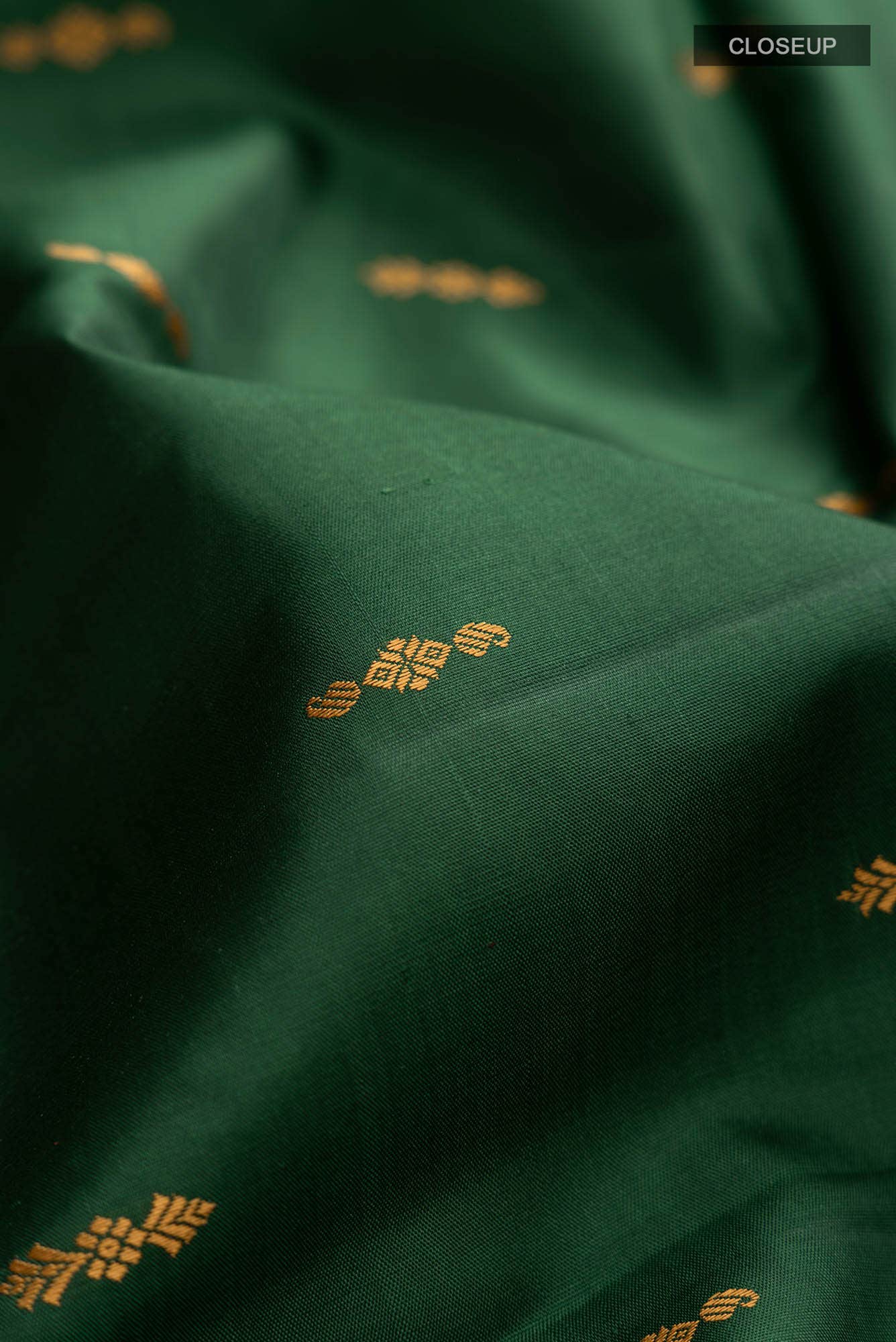 Green Kanchipuram Silk Saree