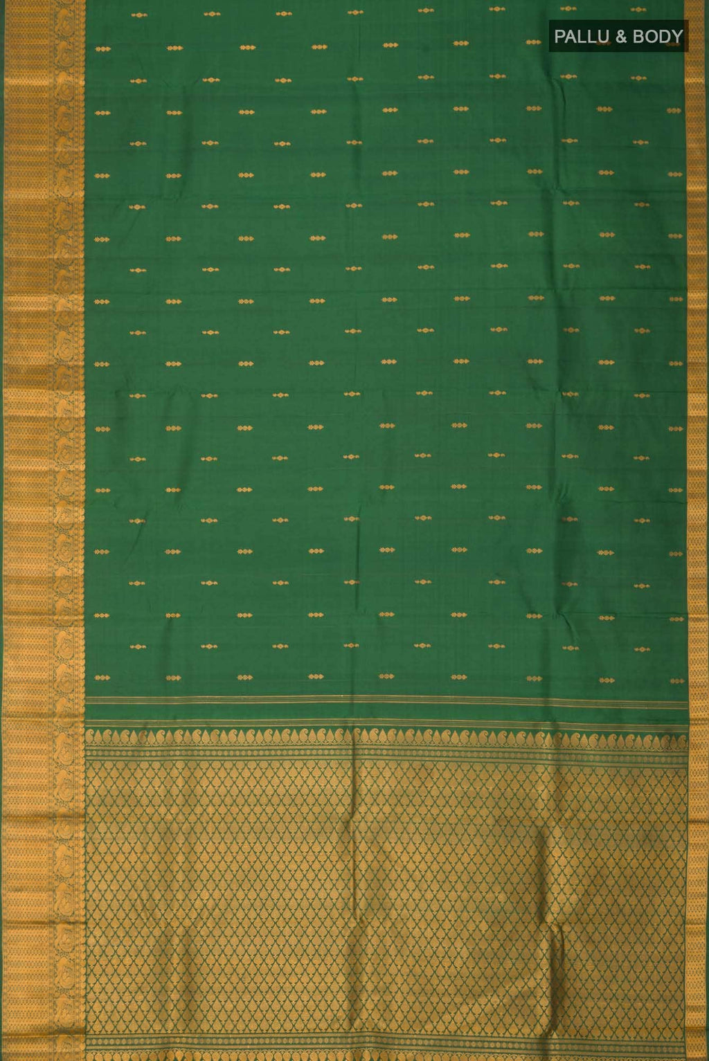 Green Kanchipuram Silk Saree