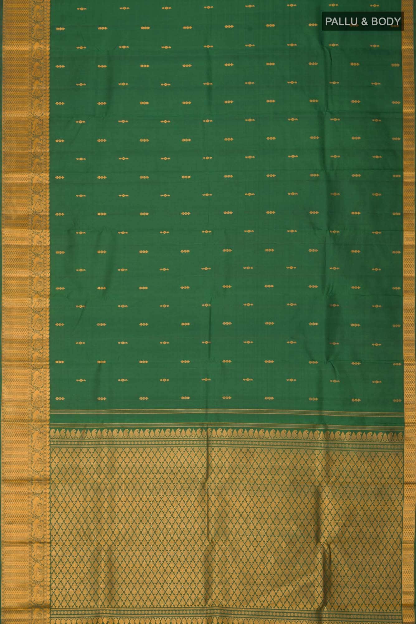 Green Kanchipuram Silk Saree