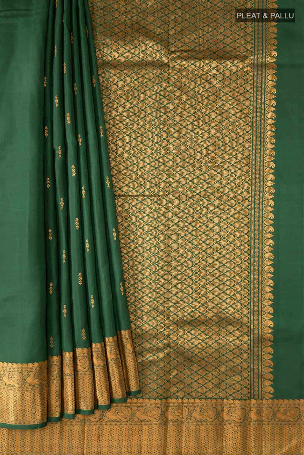 Green Kanchipuram Silk Saree
