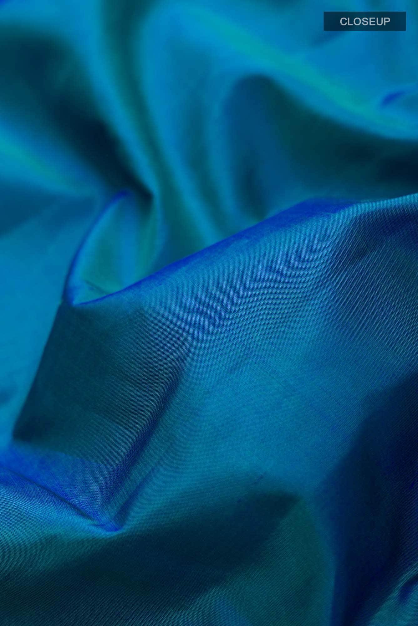 Blue Kanchipuram Silk Saree