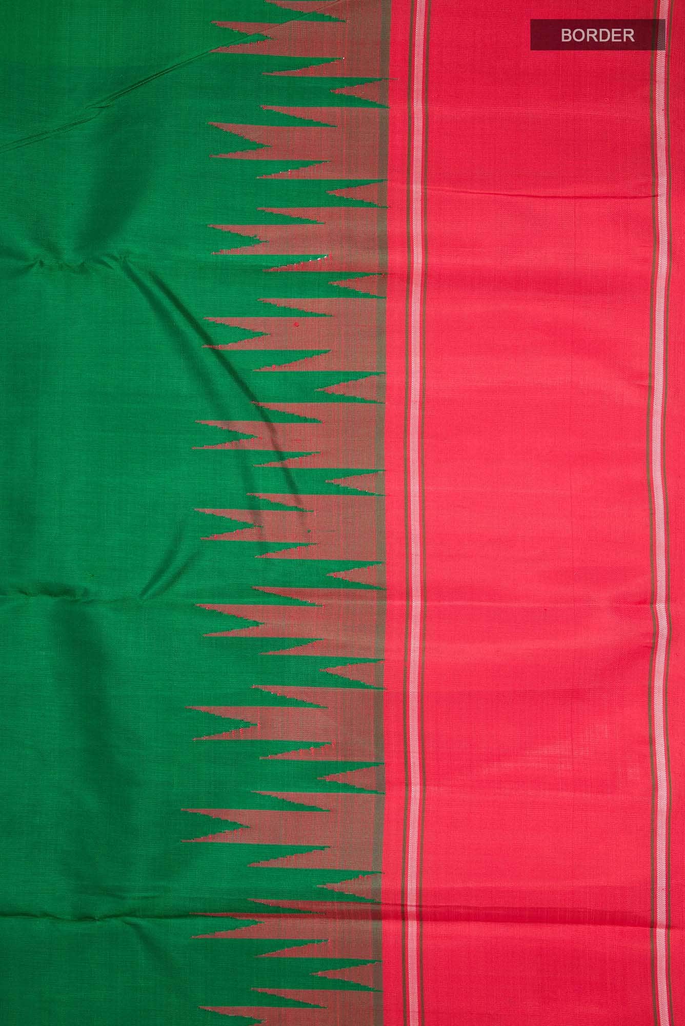 Green Kanchipuram Silk Saree