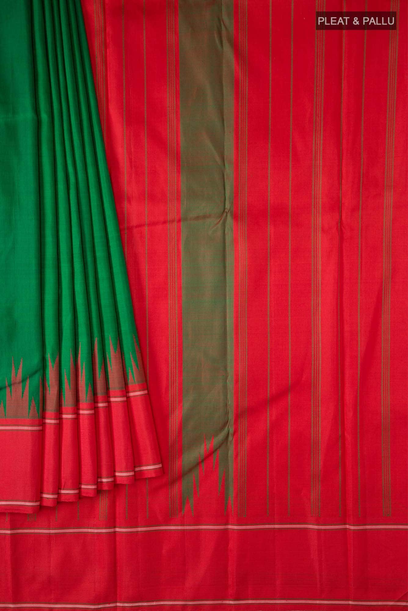 Green Kanchipuram Silk Saree