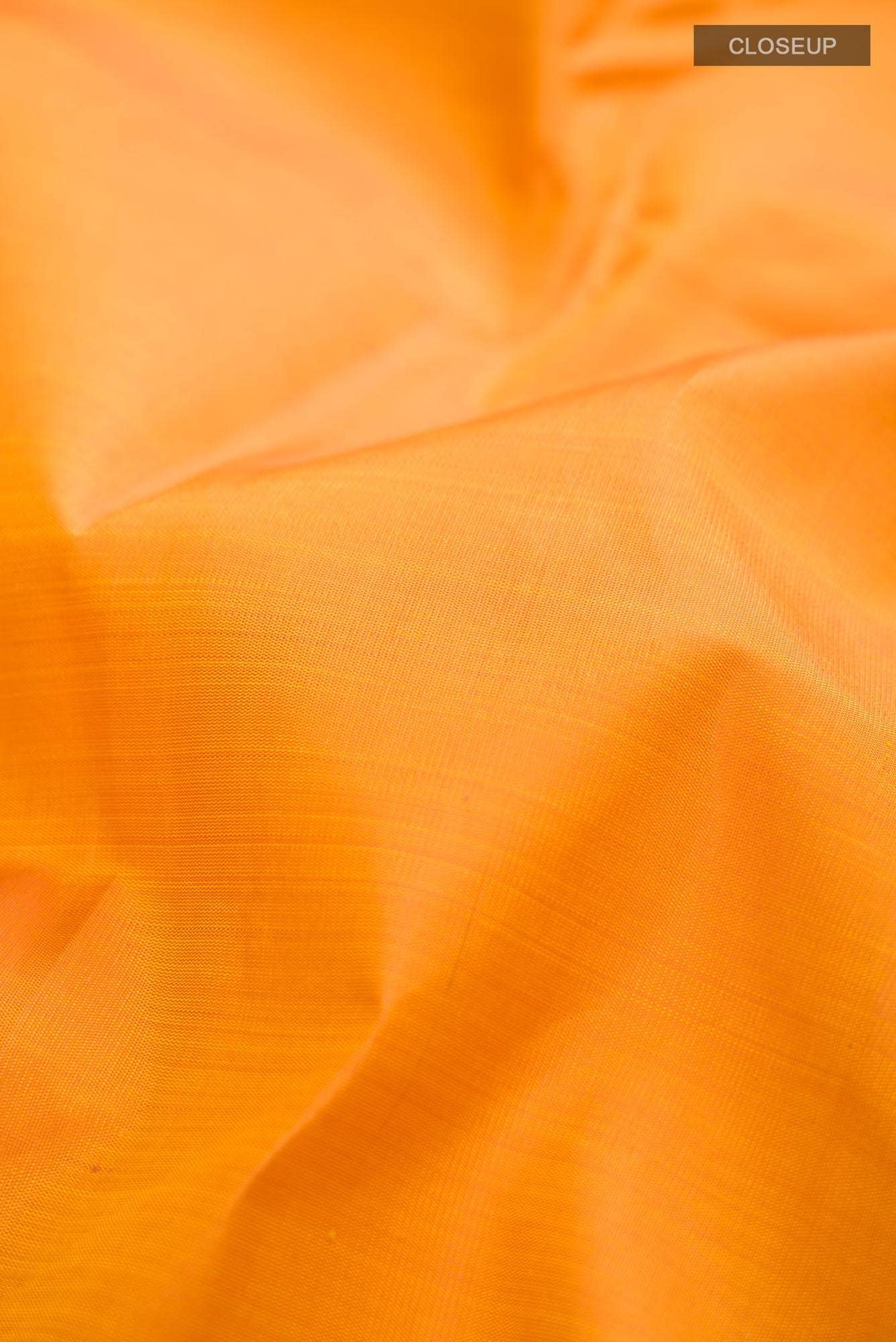 Yellow Kanchipuram Silk Saree