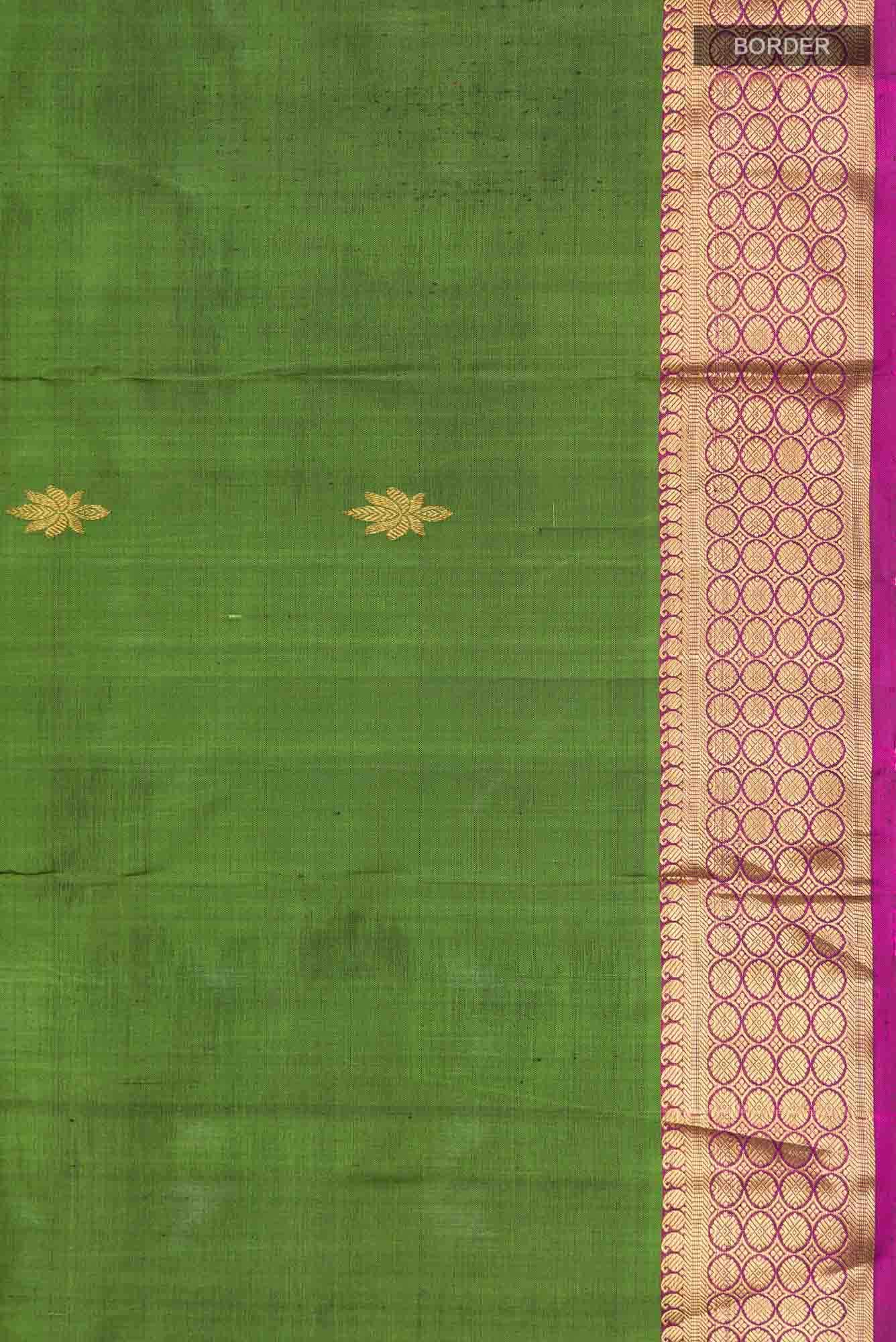 Green Kanchipuram Silk Saree