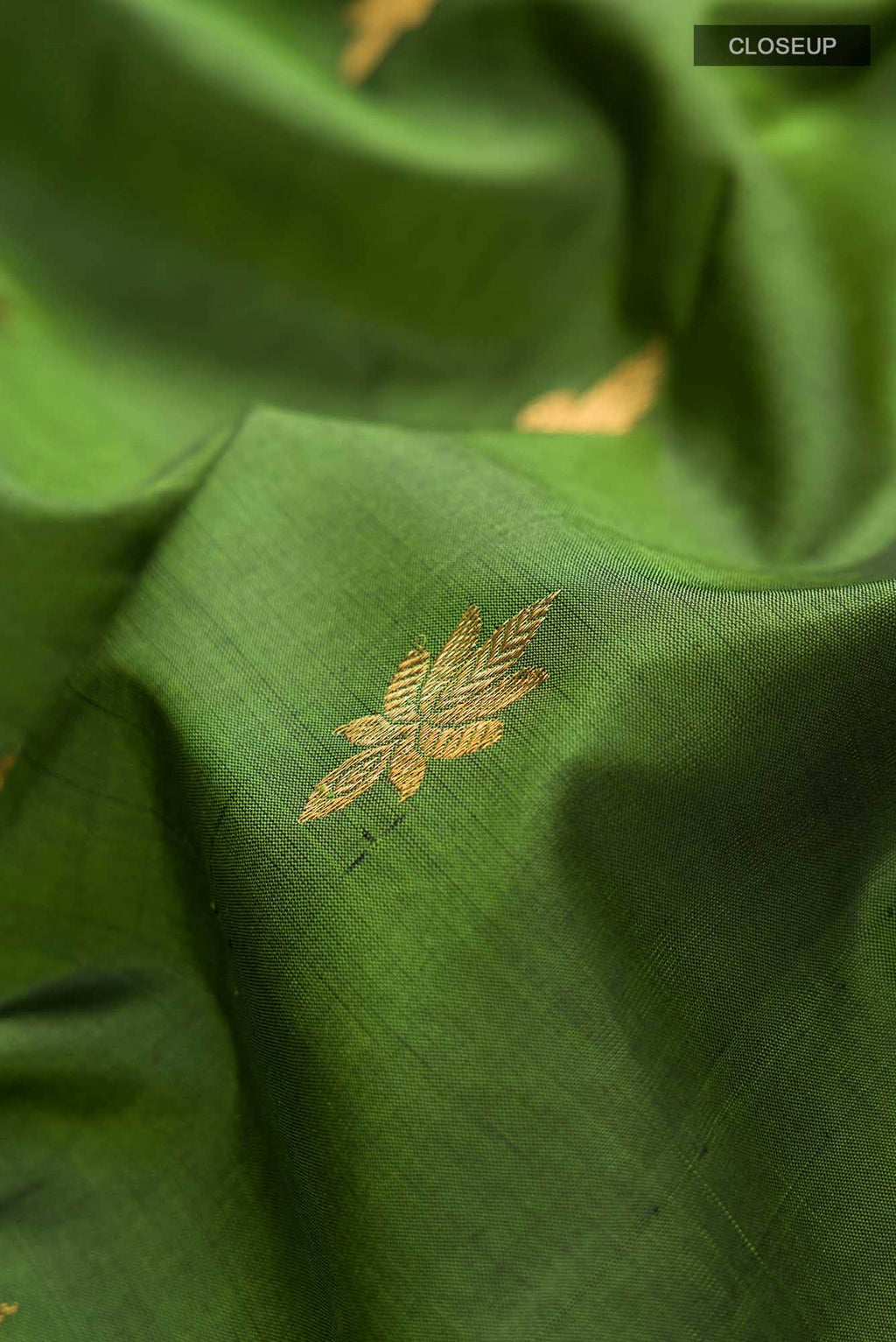 Green Kanchipuram Silk Saree