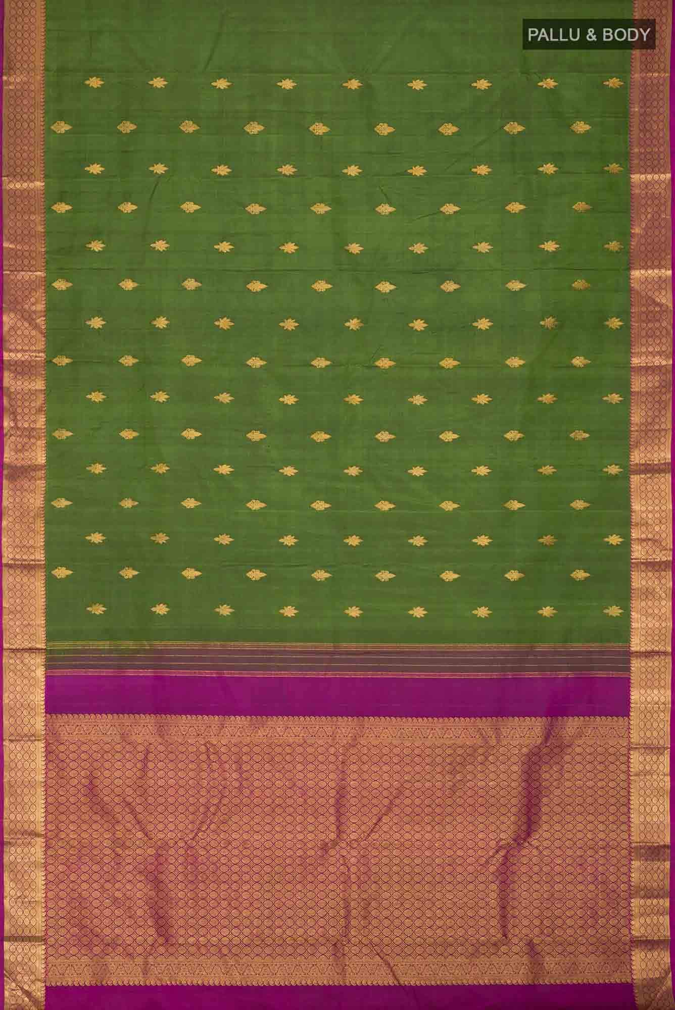 Green Kanchipuram Silk Saree