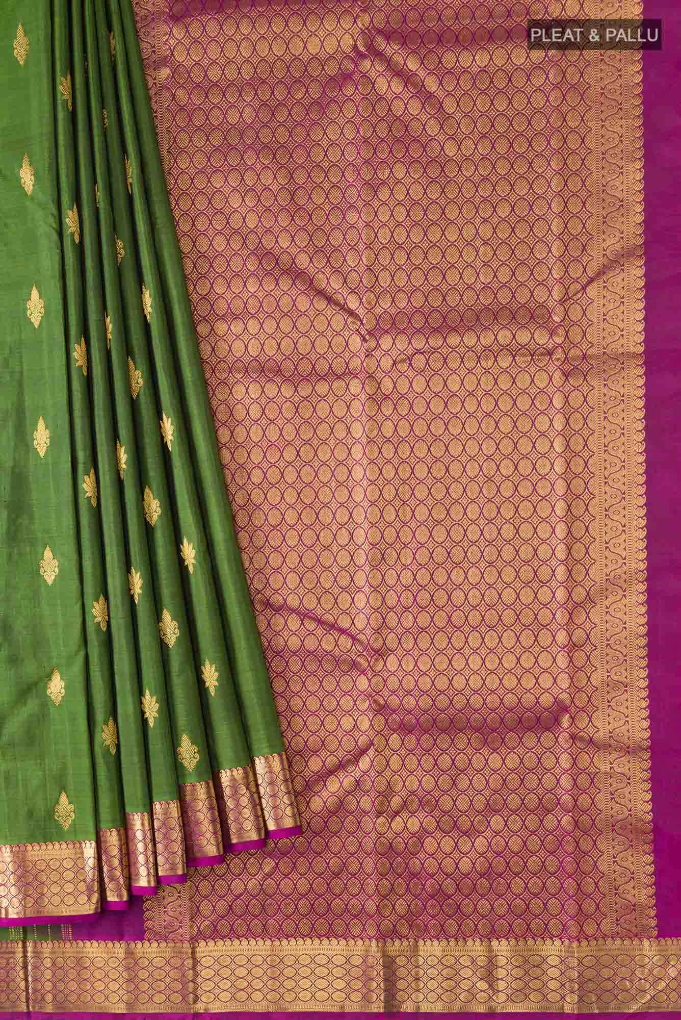 Green Kanchipuram Silk Saree