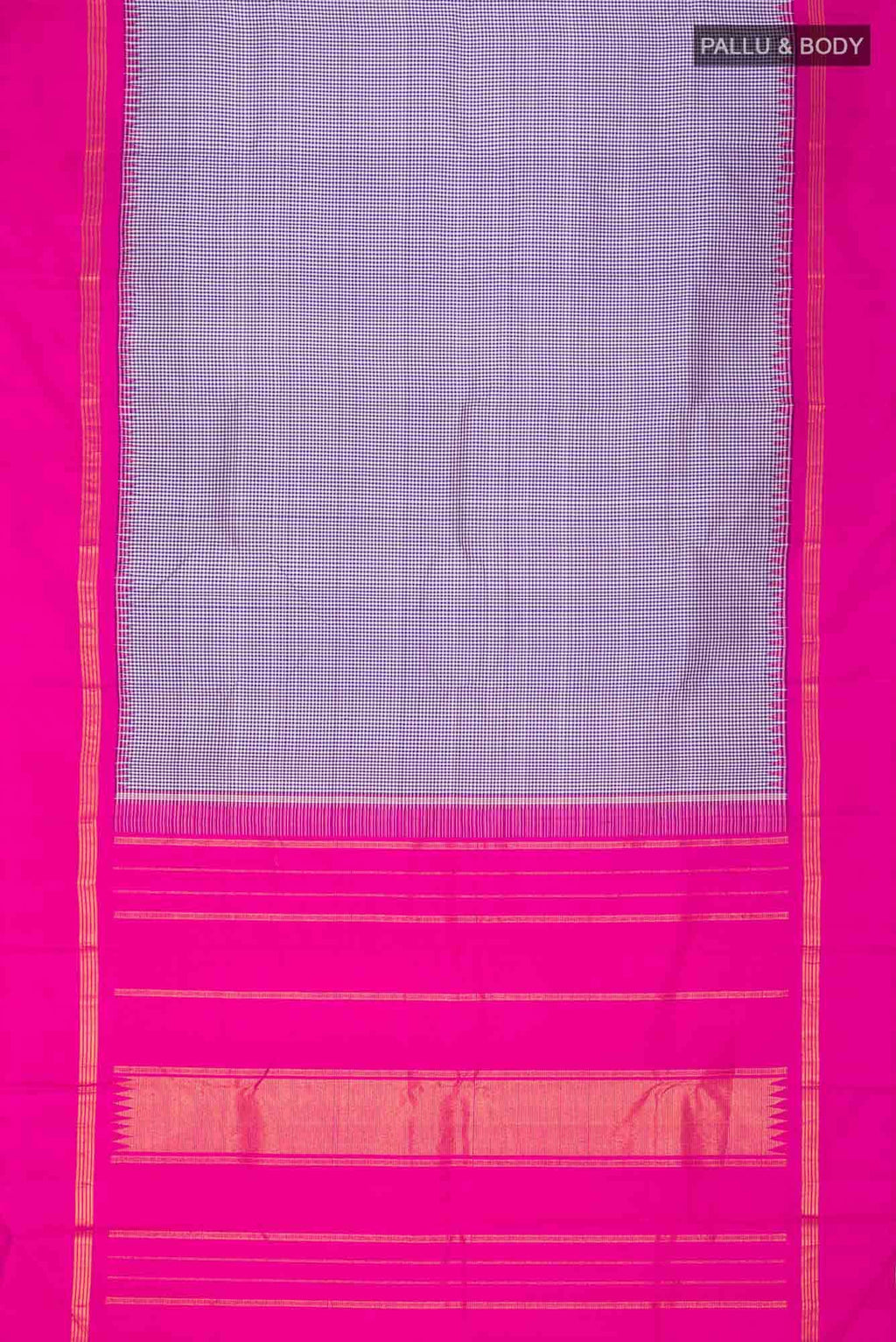 Blue Kanchipuram Silk Saree