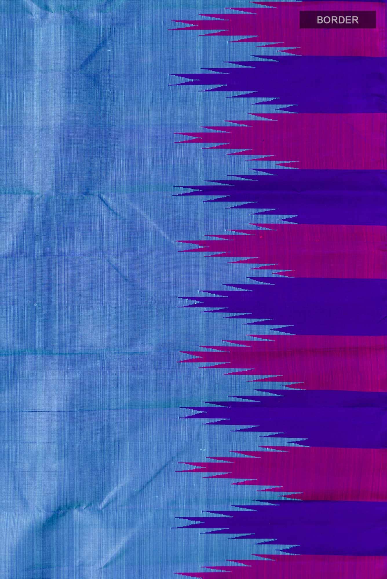 Blue Kanchipuram Silk Saree