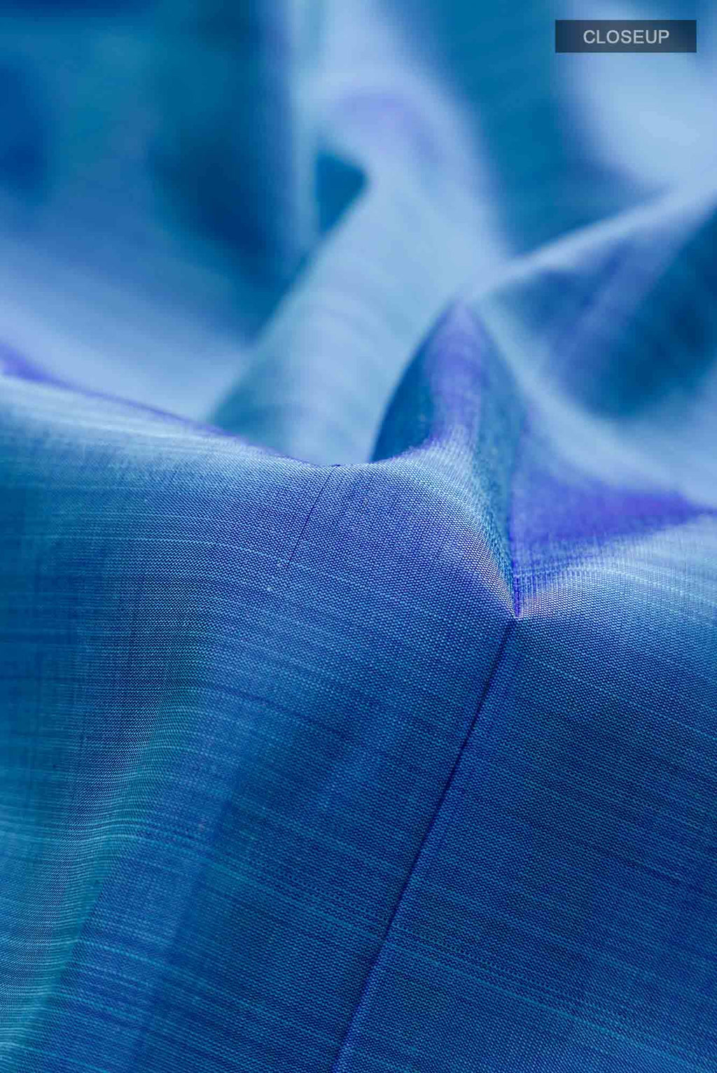 Blue Kanchipuram Silk Saree