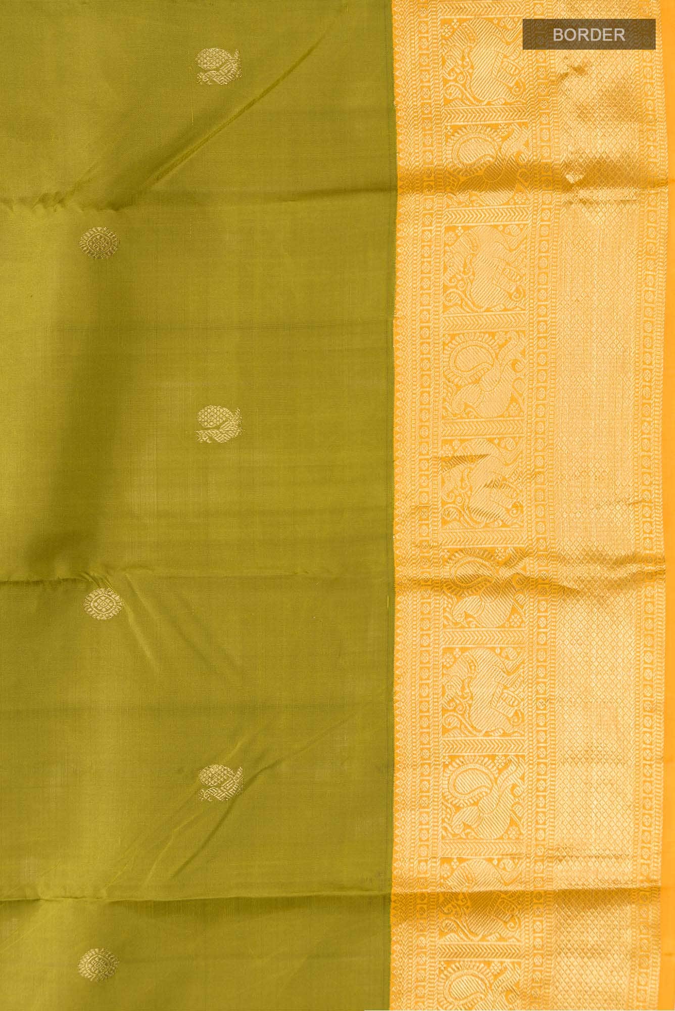 Green Kanchipuram Silk Saree