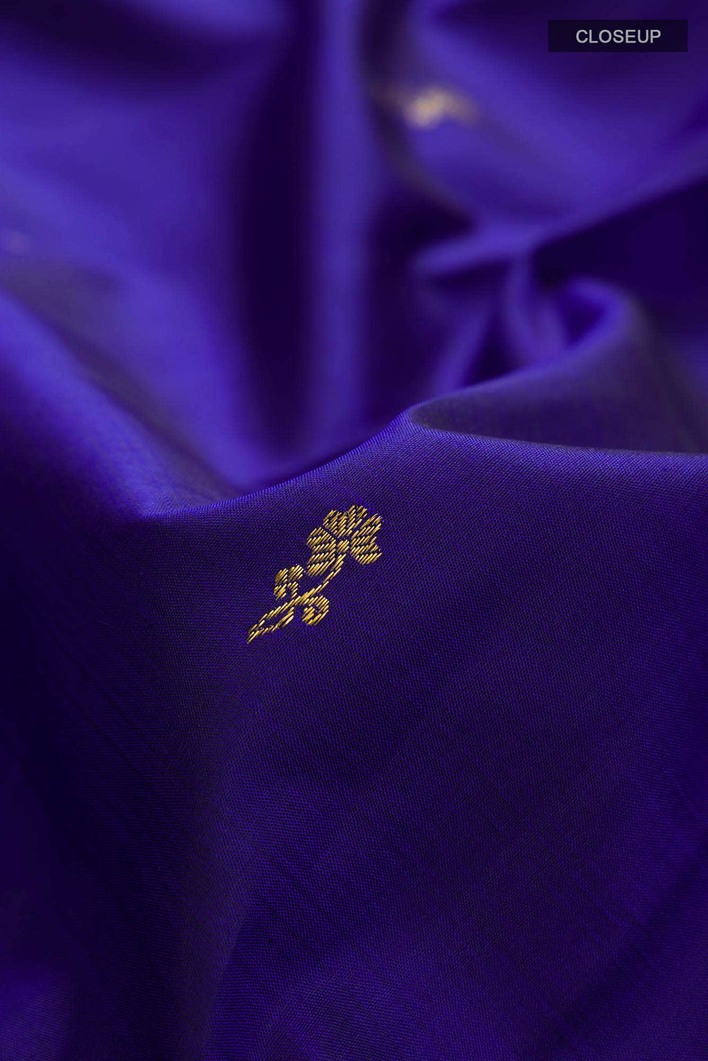 Blue Kanchipuram Silk Saree
