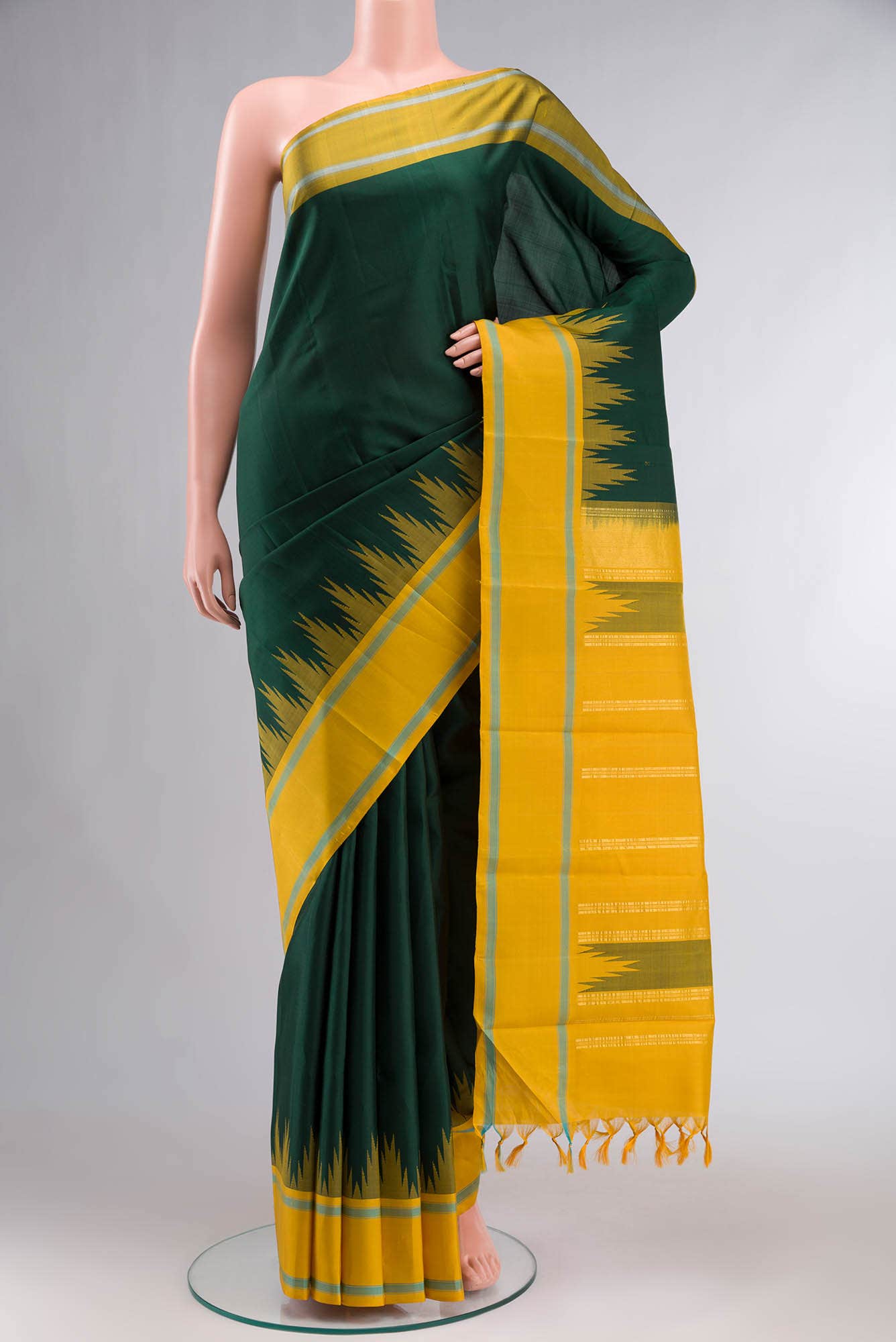 Green Kanchipuram Silk Saree