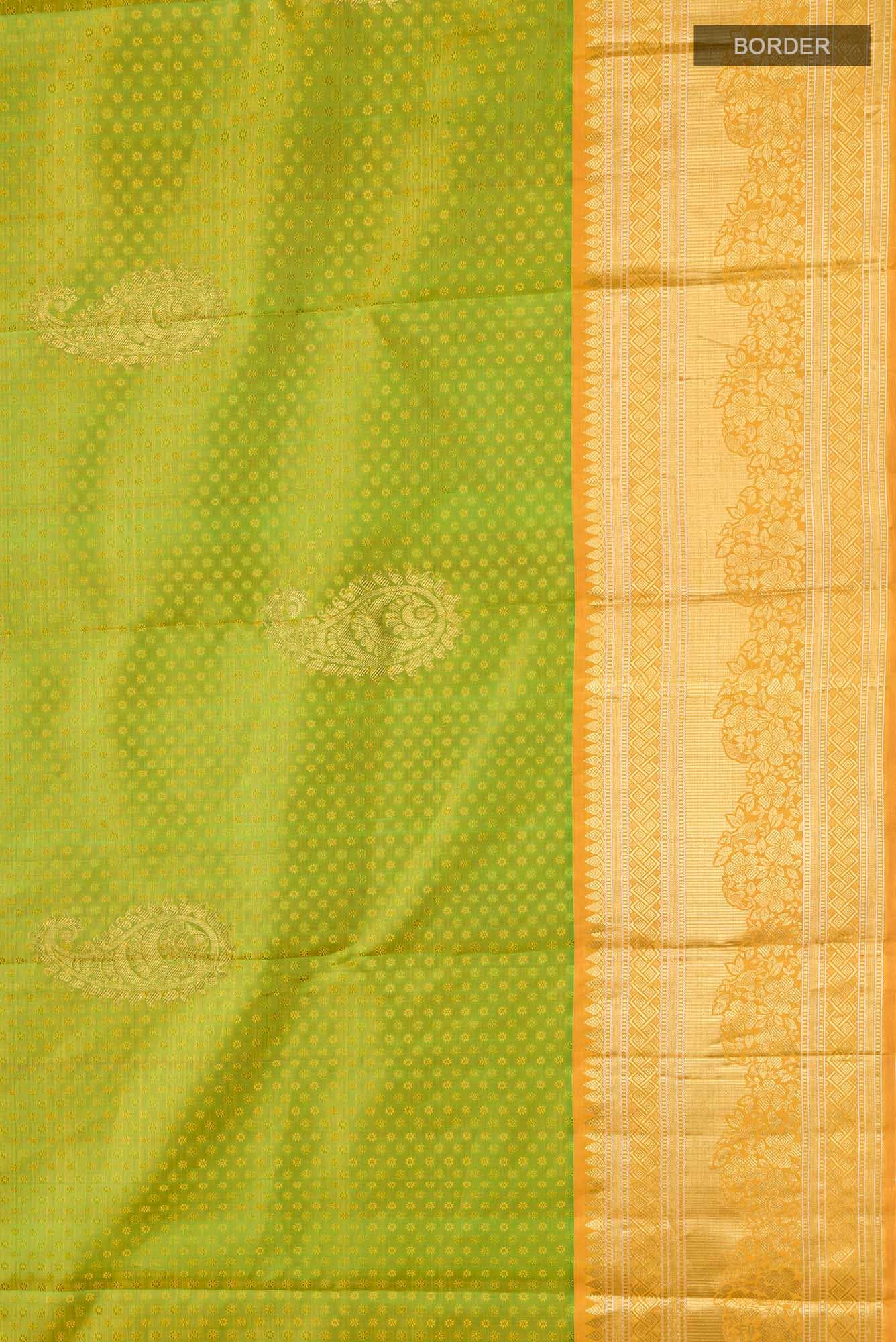 Green Kanchipuram Silk Saree