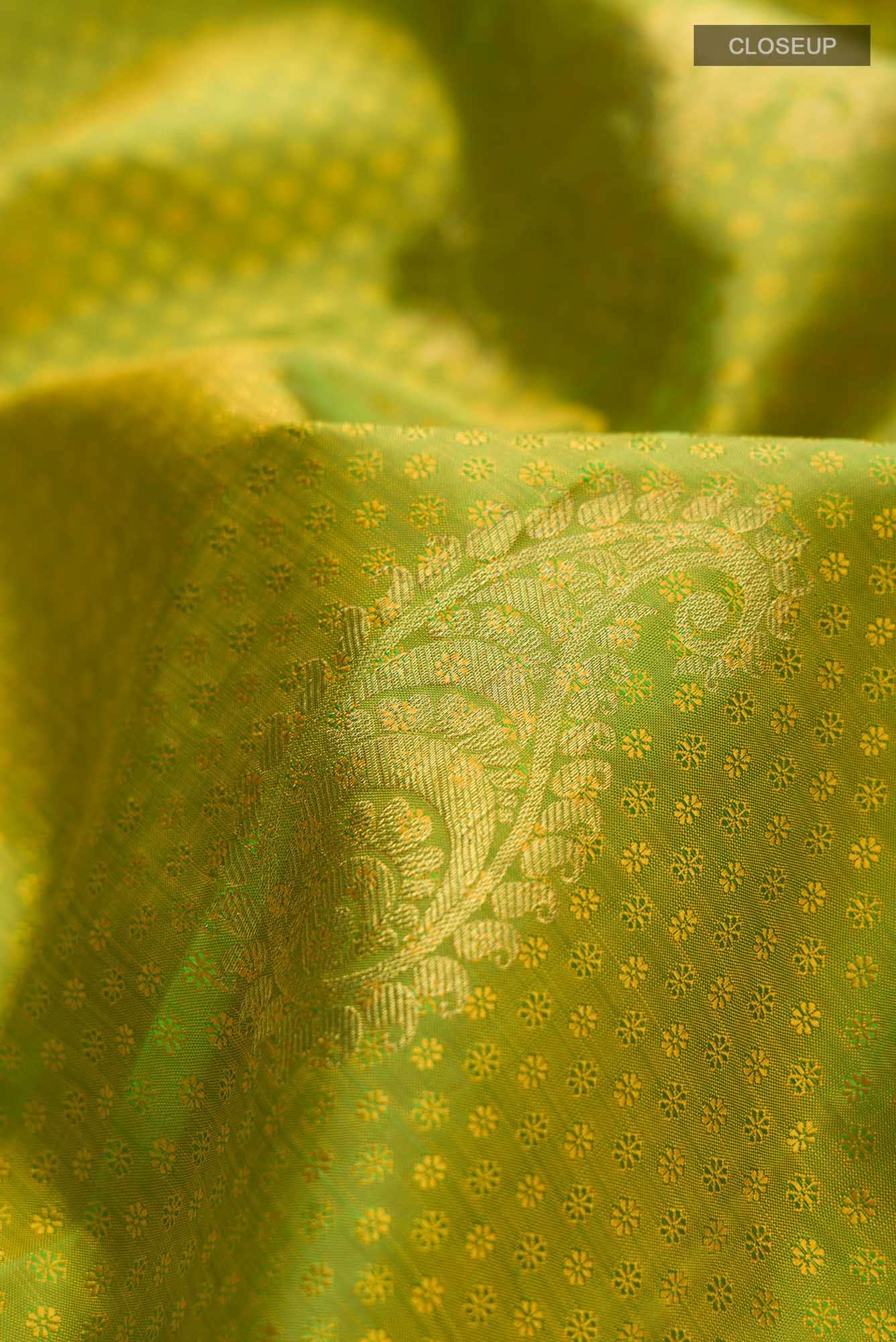 Green Kanchipuram Silk Saree