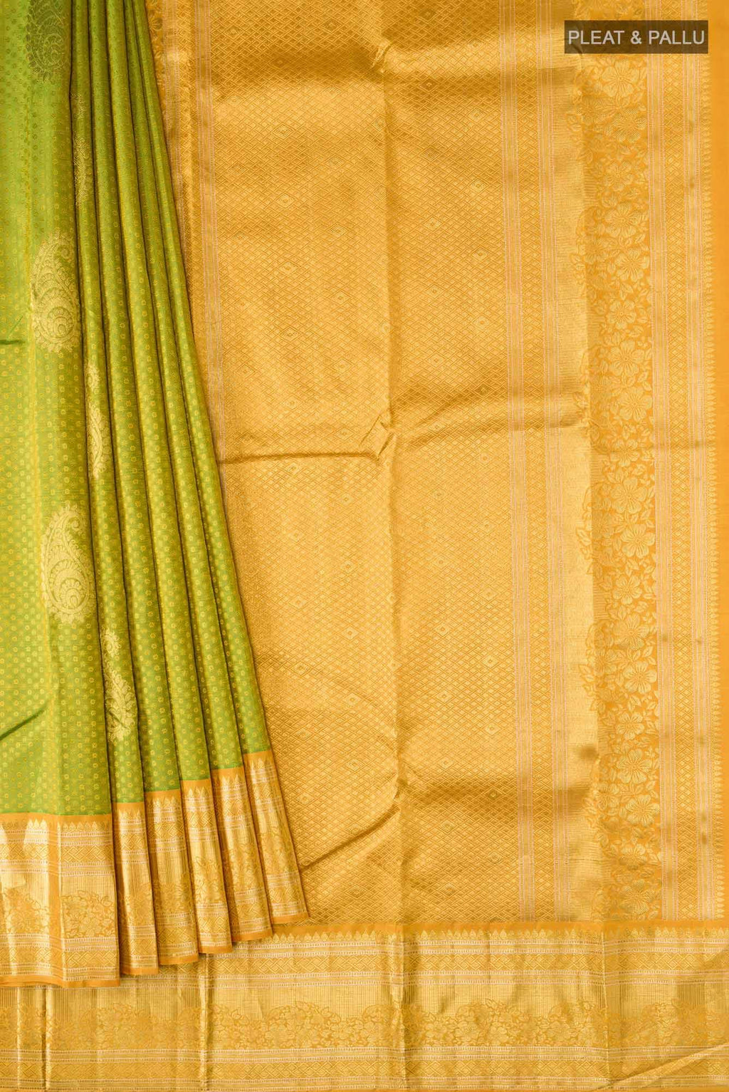 Green Kanchipuram Silk Saree